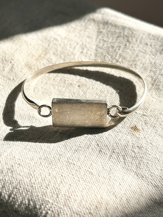 Vintage 925Silver Bangle MADE IN MEXICO[D26738]
