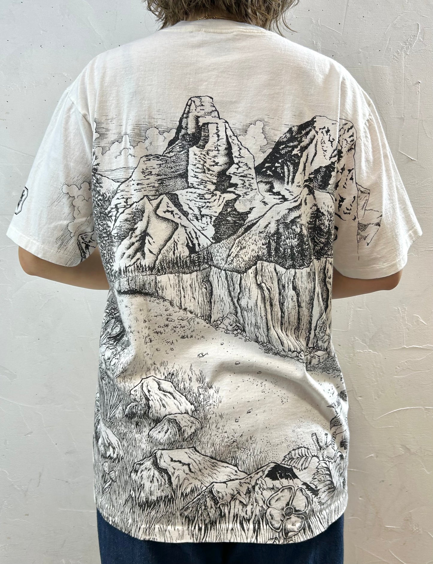 Vintage Full Print T-Shirt 〜ONEITA〜 [G27903]