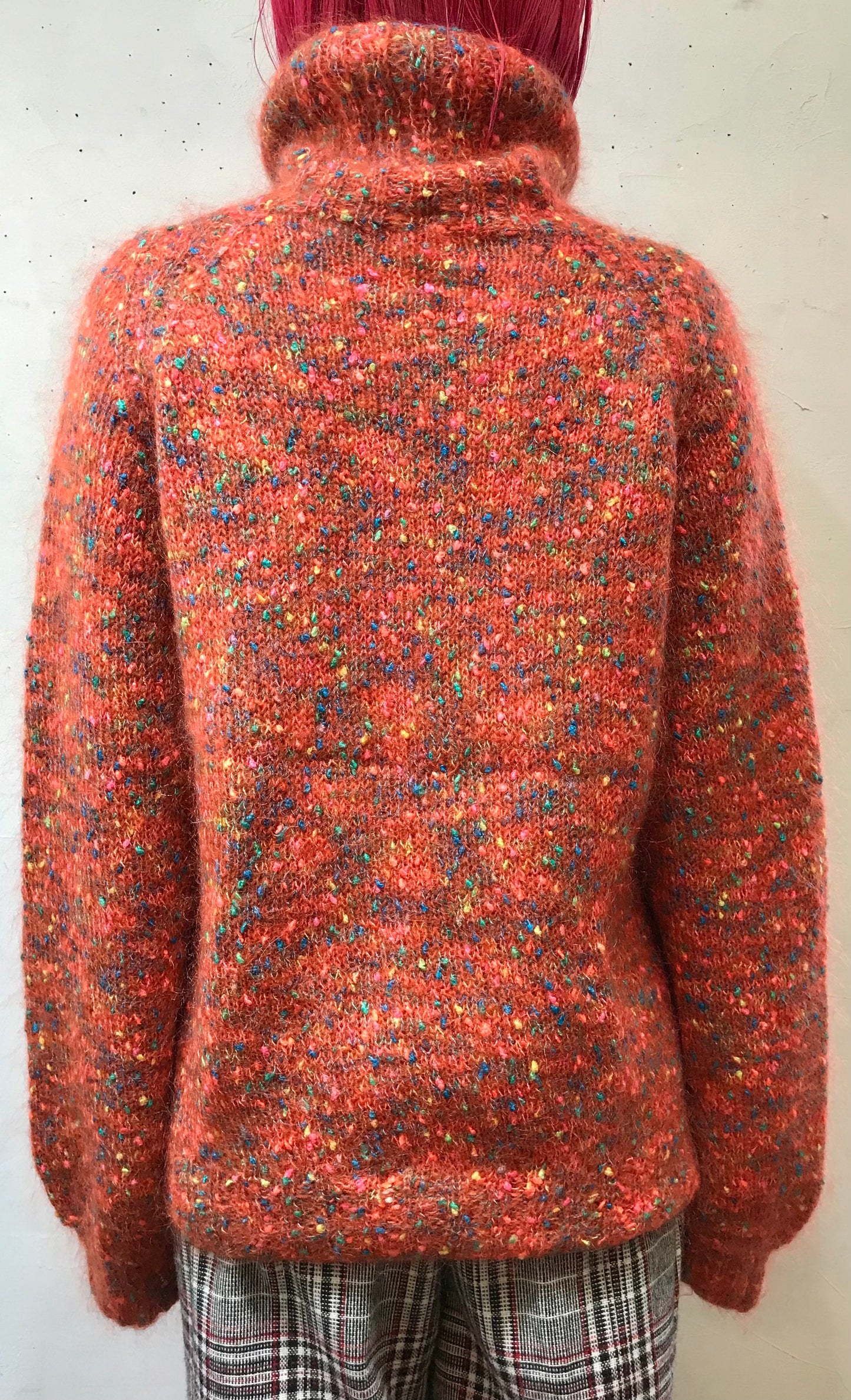 Vintage Mix Color Knit [J25161]