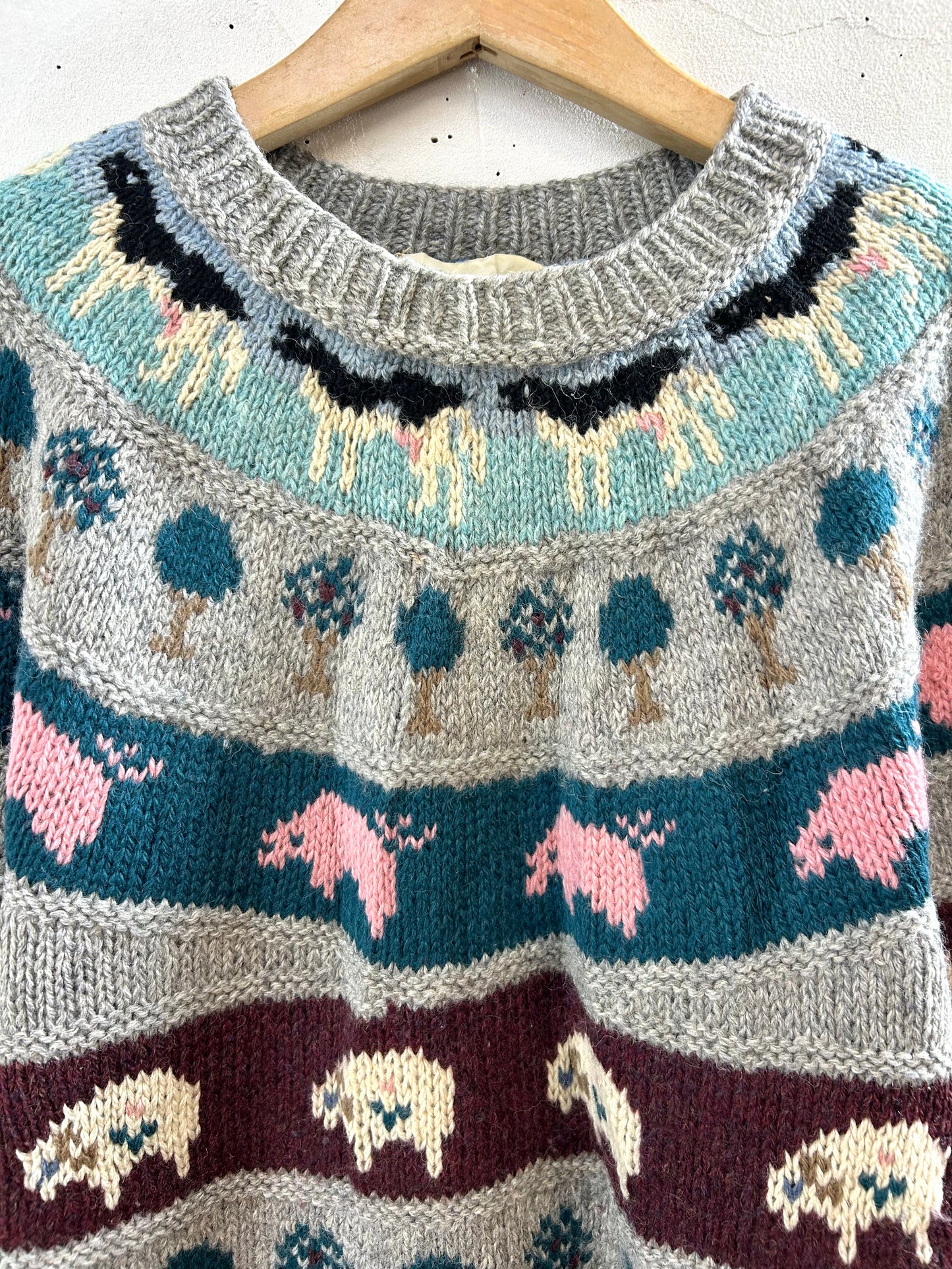 Vintage Knit Sweater［I28467]