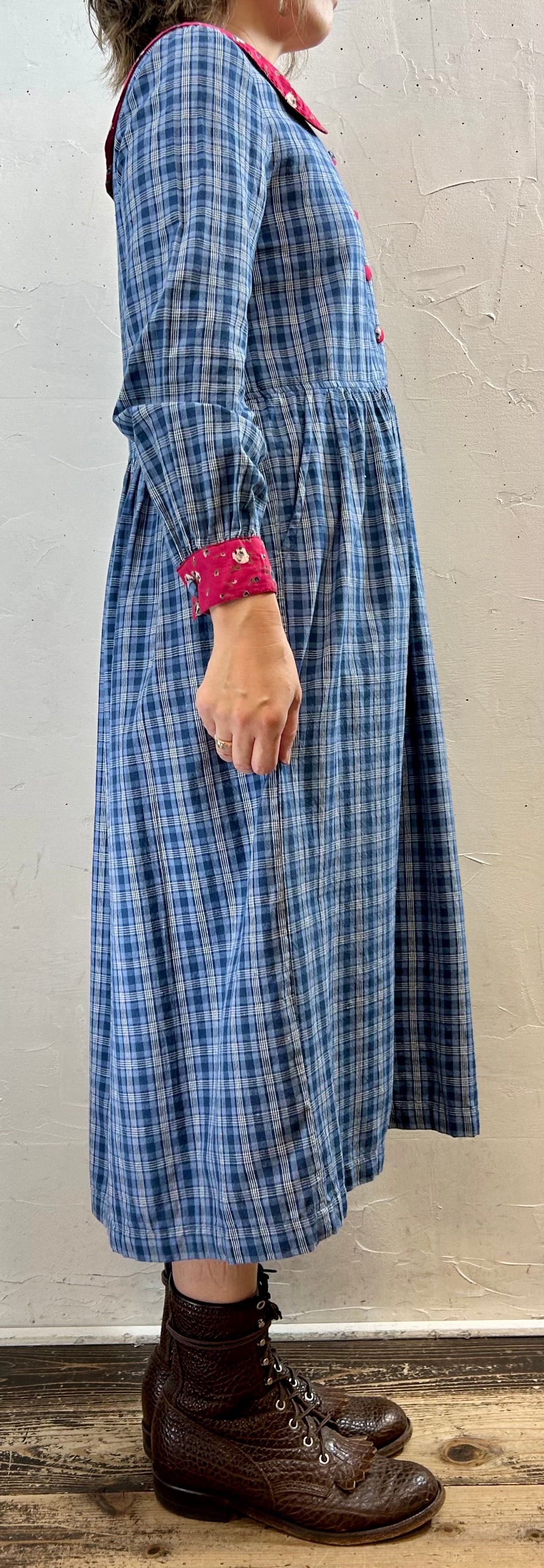 Vintage Plaid Dress 〜BRYN CONNELLY〜 [H28258]