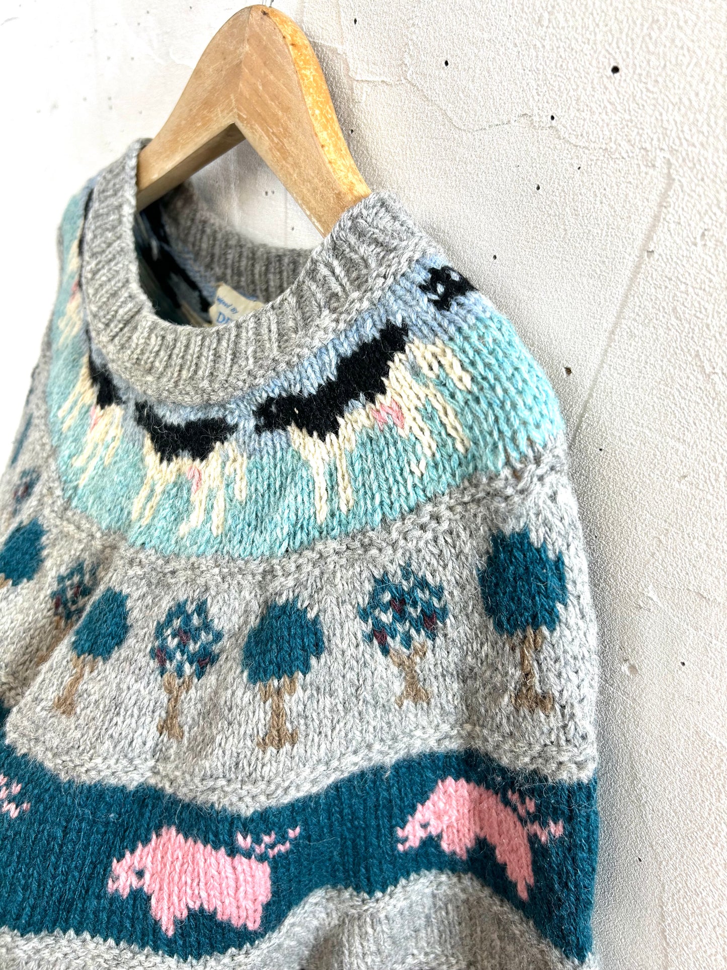 Vintage Knit Sweater［I28467]