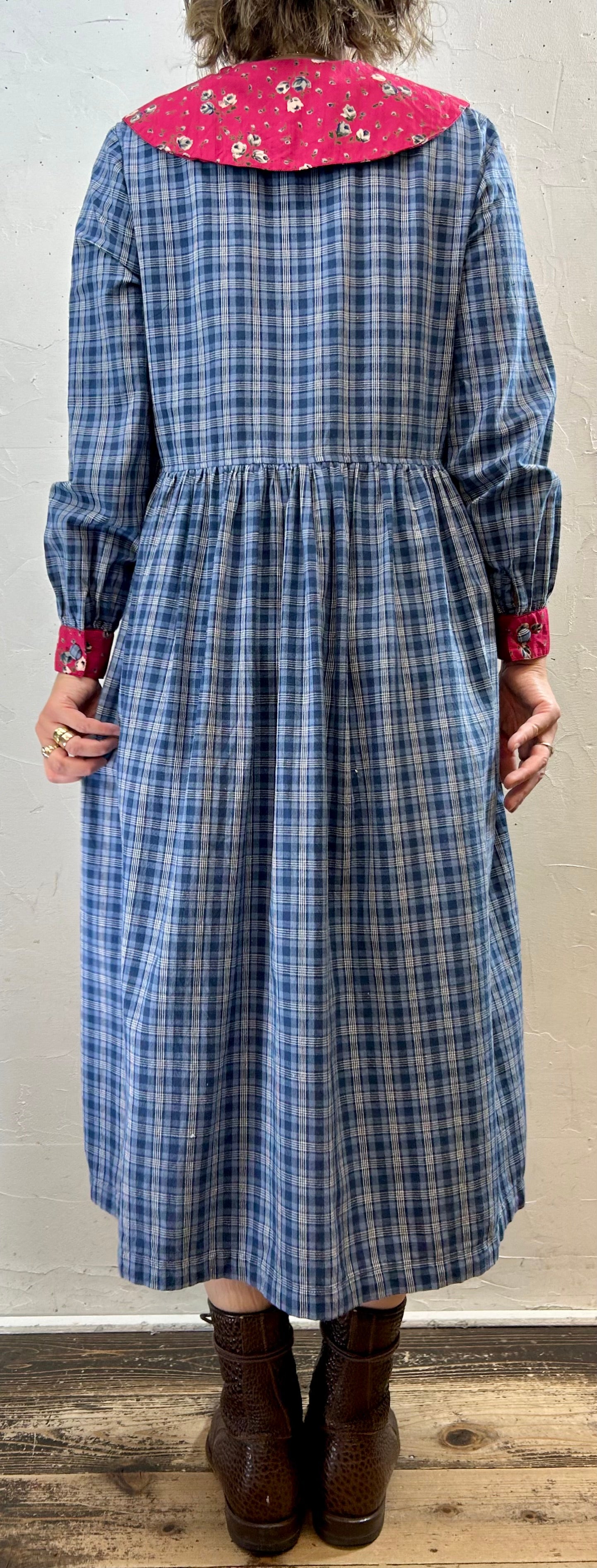 Vintage Plaid Dress 〜BRYN CONNELLY〜 [H28258]