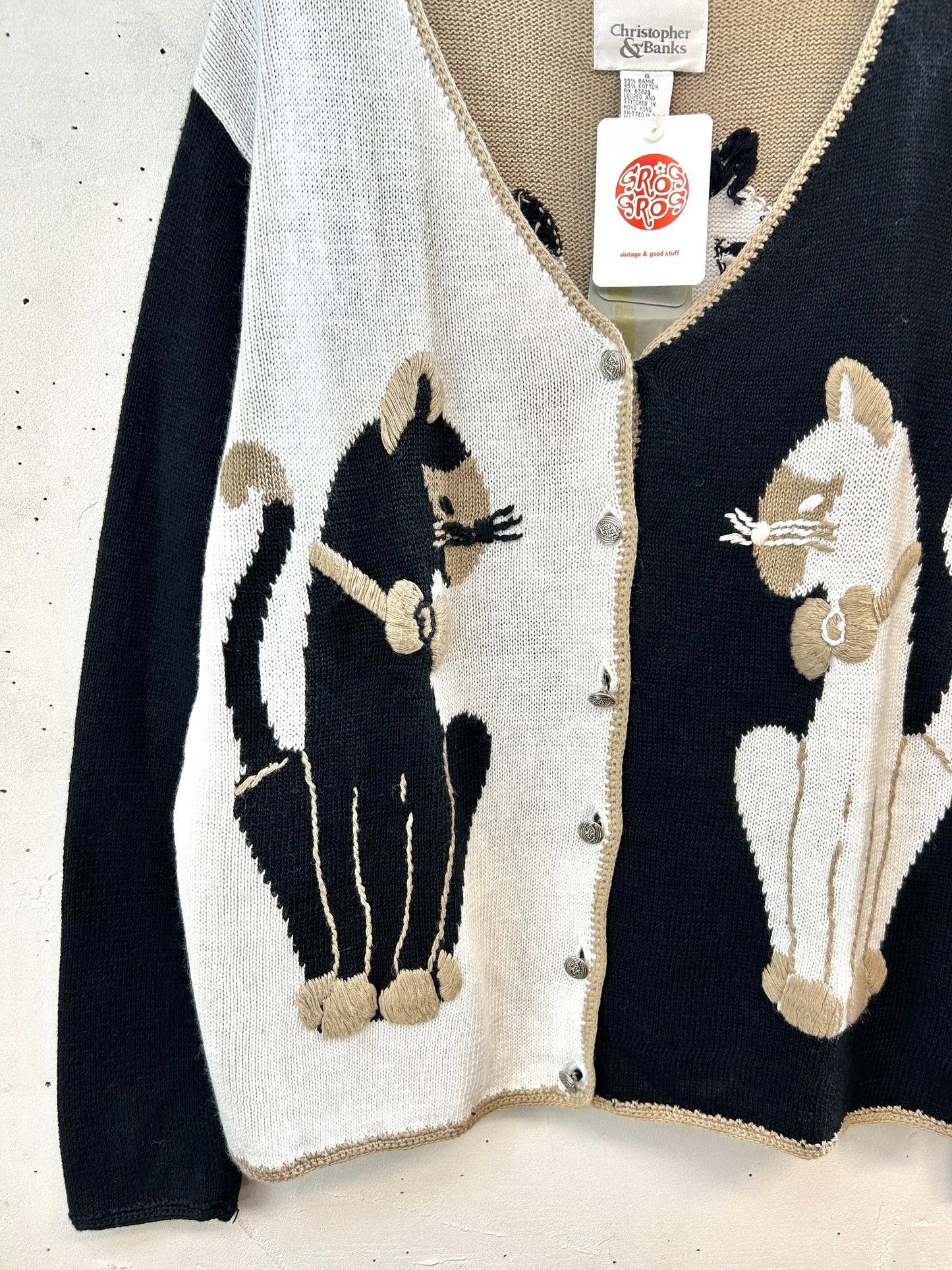 Vintage Knit Cardigan DEADSTOCK [K28905]