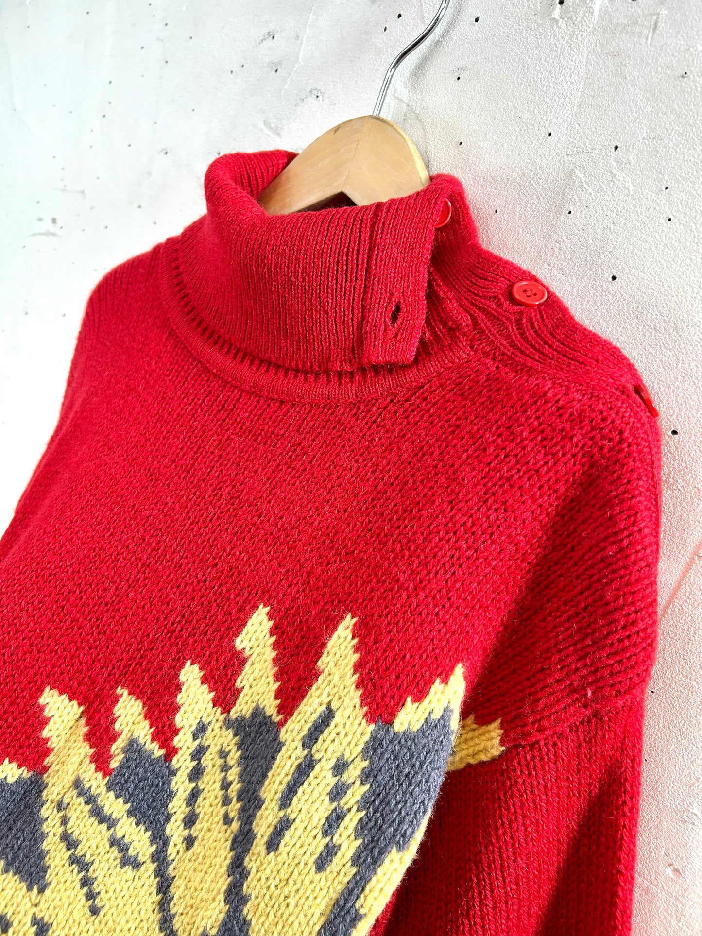 Vintage Knit Sweater [A29350]