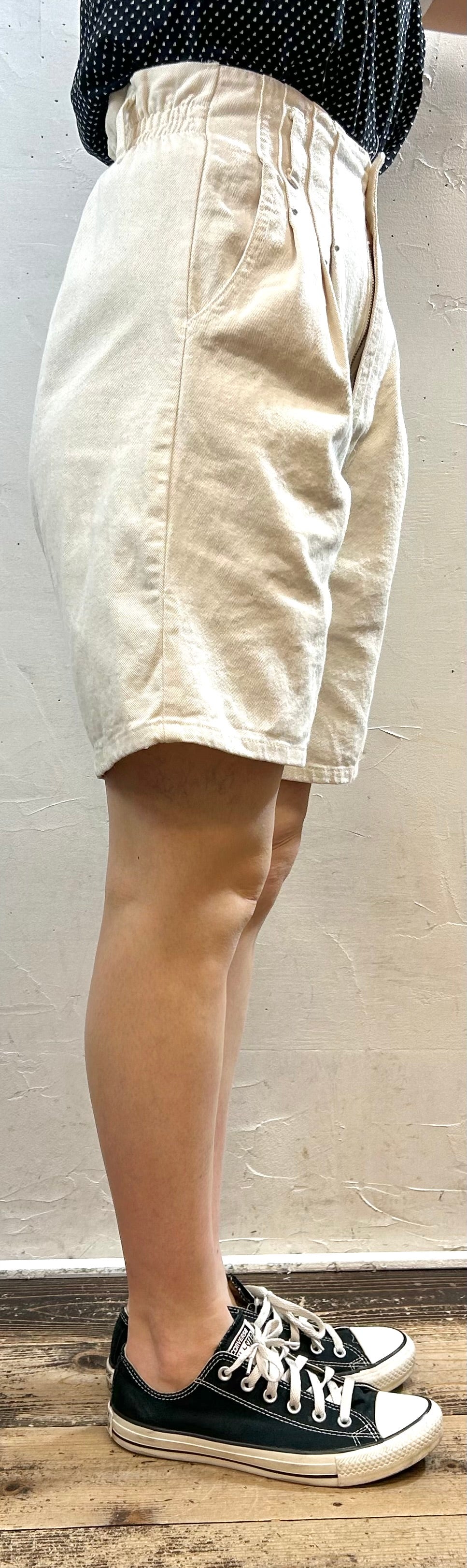 Vintage Cotton Short Pants MADE IN USA [F27579]