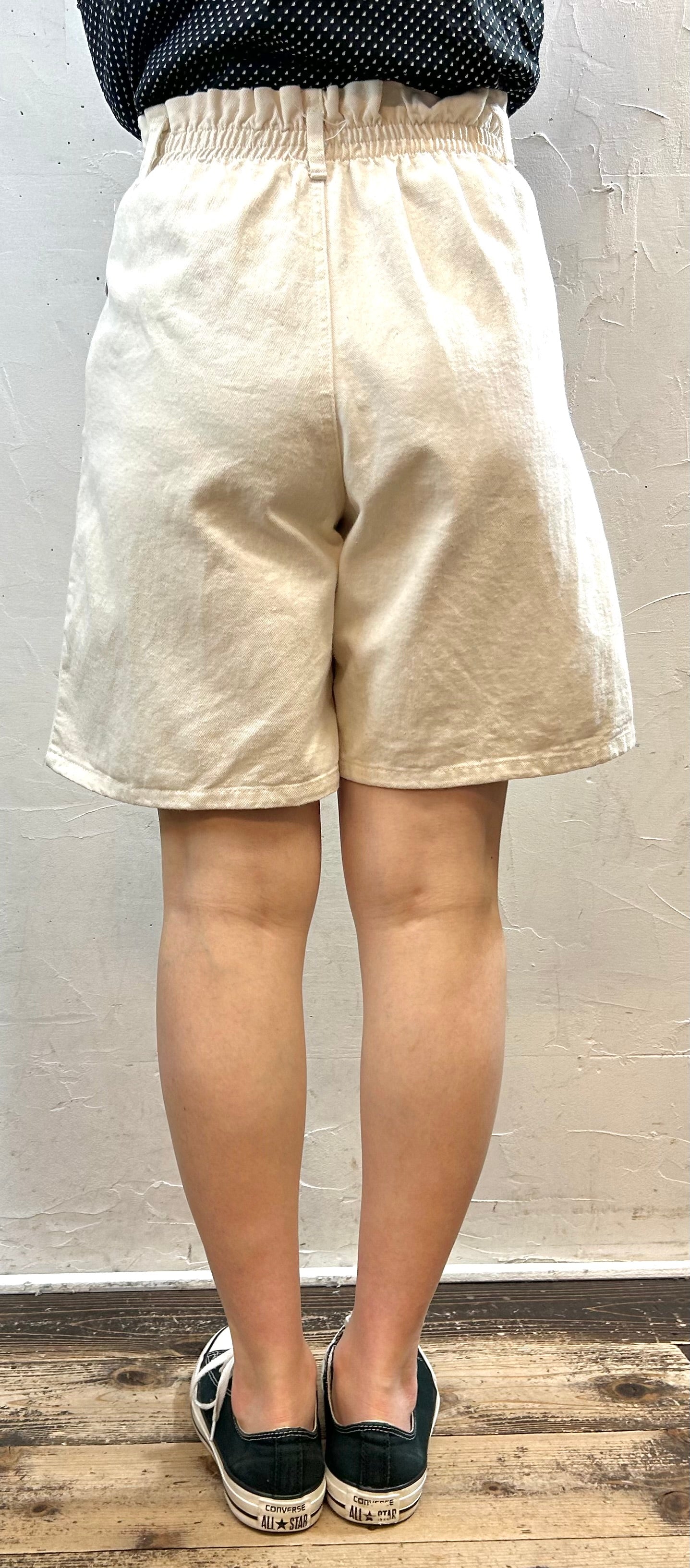 Vintage Cotton Short Pants MADE IN USA [F27579]