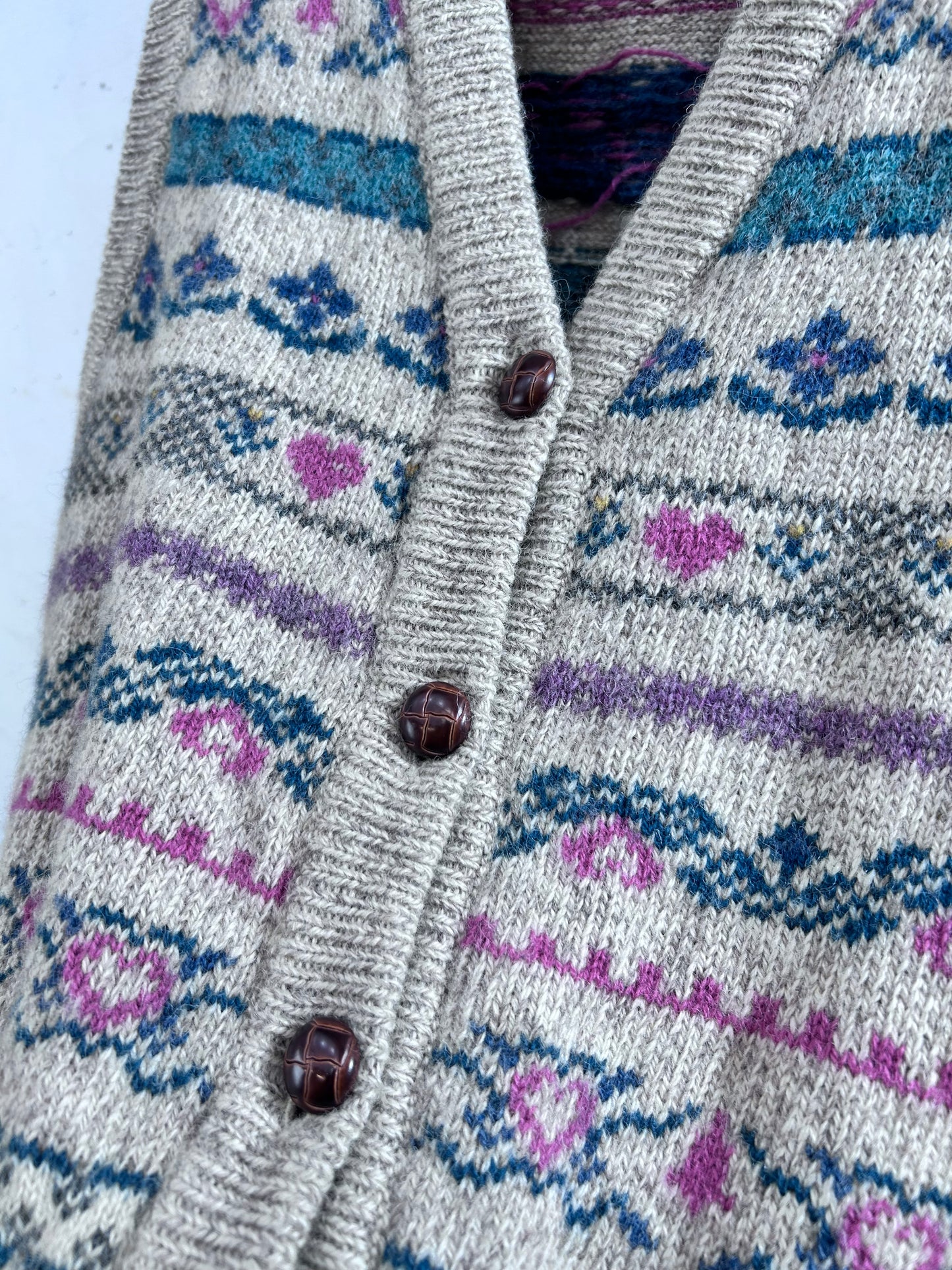 Vintage Knit Vest 〜Eddie Bauer〜 [L29121]