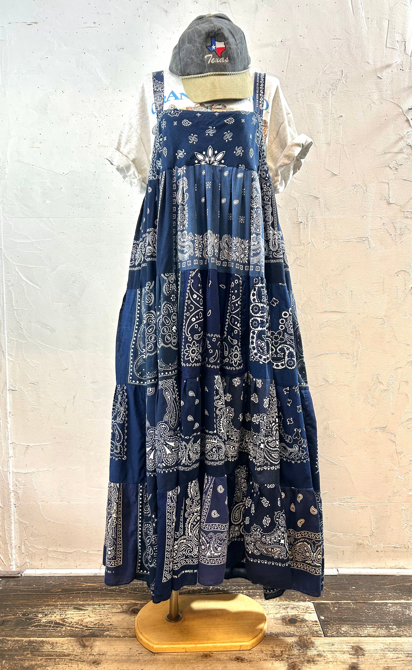 Vintage Bandana Patchwork  Dress 〜Amy Nina〜[G30654]