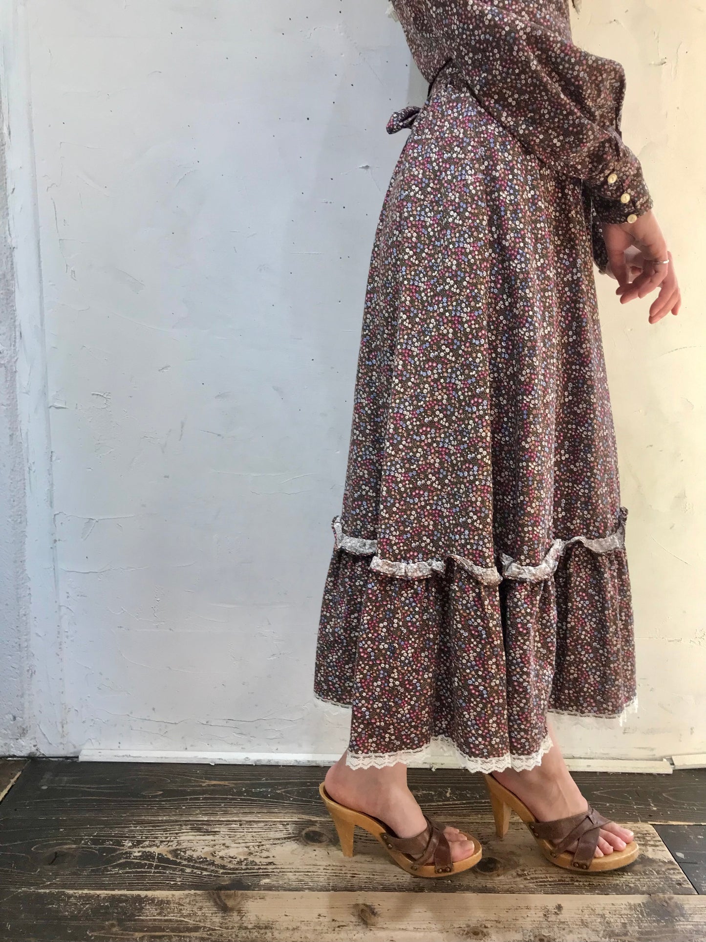 ’70s Vintage Dress〜GUNNE SAX 〜[J25388］