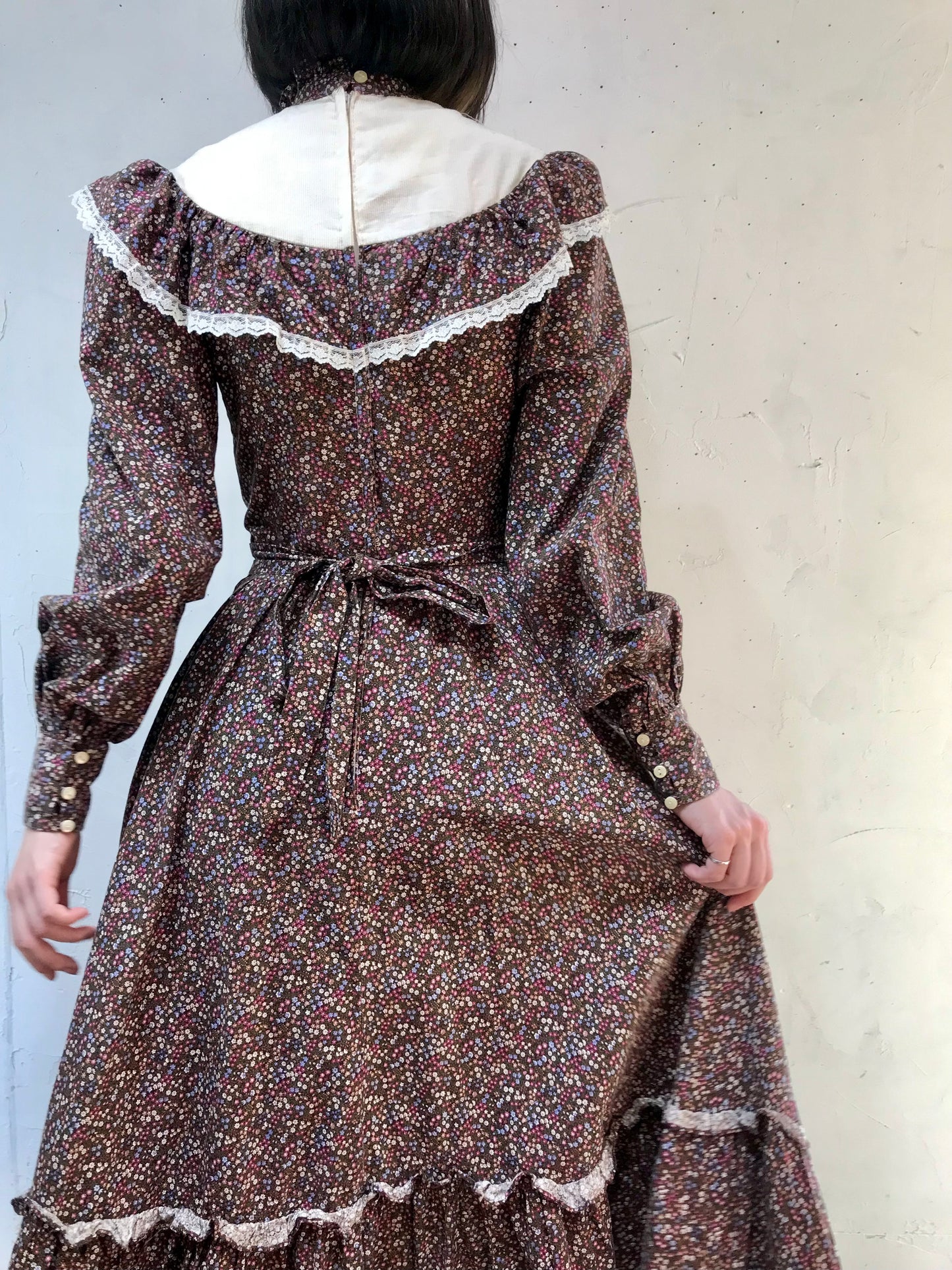 ’70s Vintage Dress〜GUNNE SAX 〜[J25388］