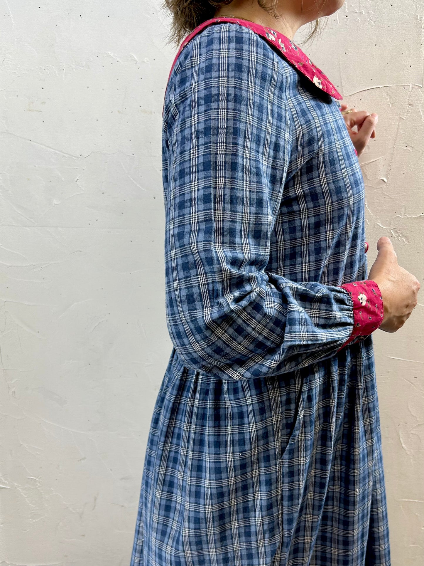 Vintage Plaid Dress 〜BRYN CONNELLY〜 [H28258]