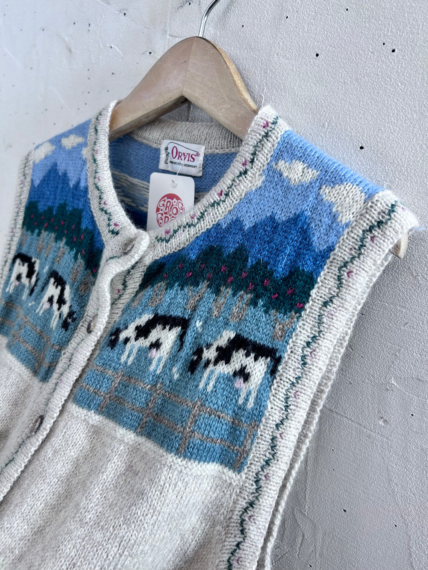 Vintage Knit Vest [L29120]