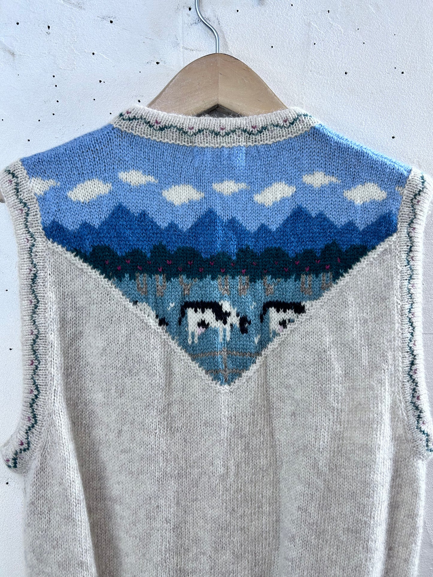 Vintage Knit Vest [L29120]