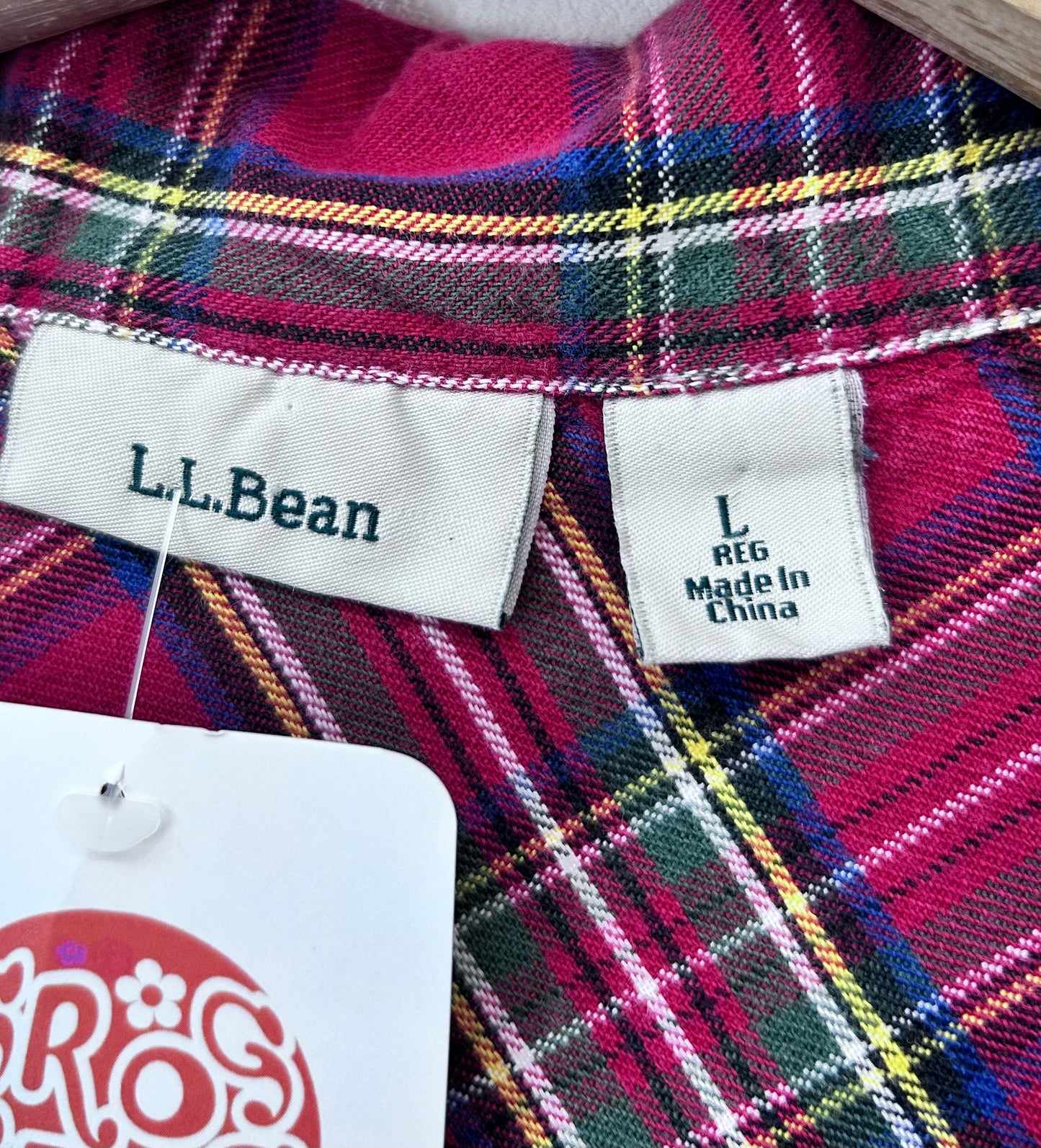Vintage Plaid Dress 〜L.L.Bean〜 [L29125]