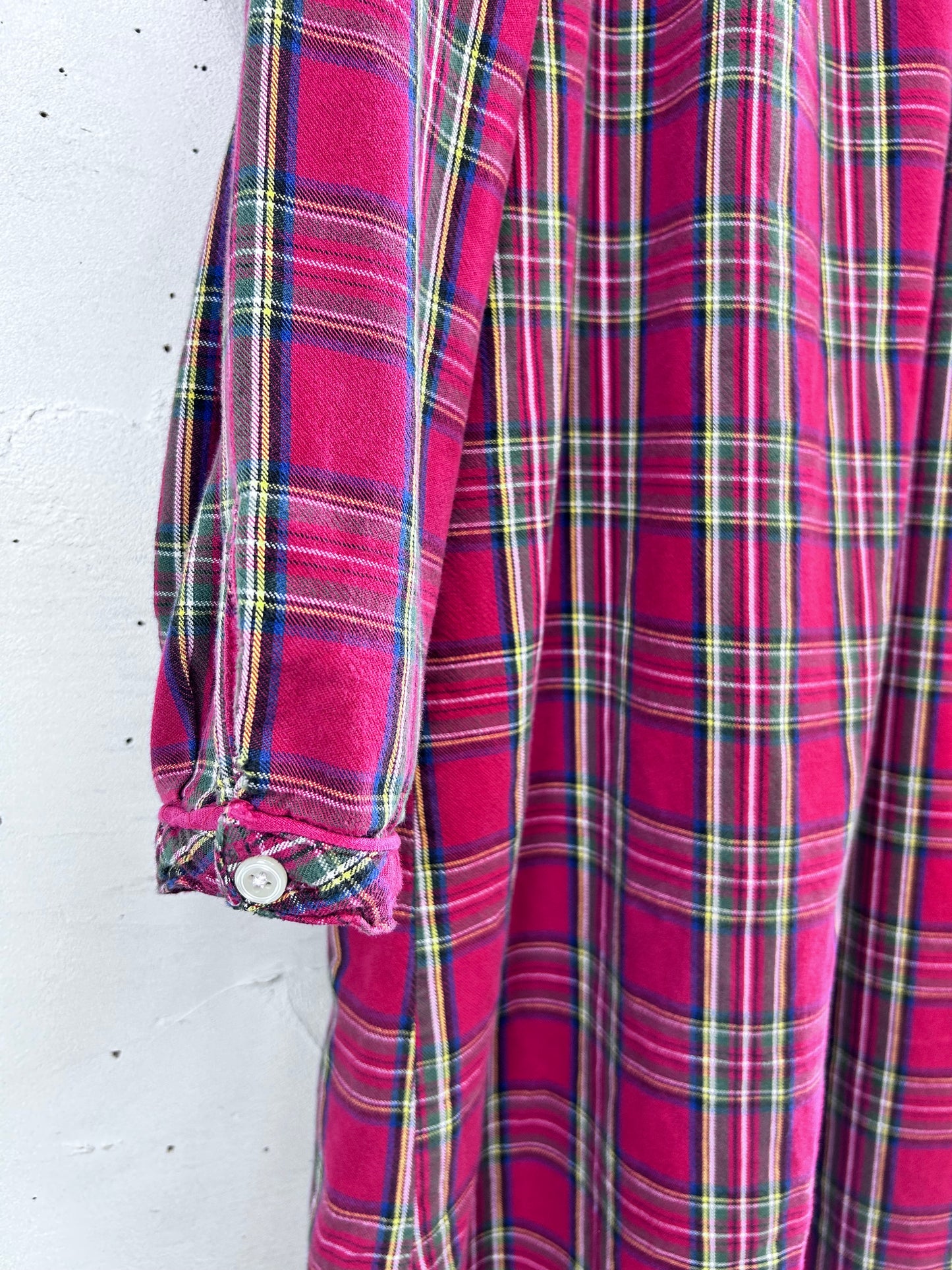 Vintage Plaid Dress 〜L.L.Bean〜 [L29125]