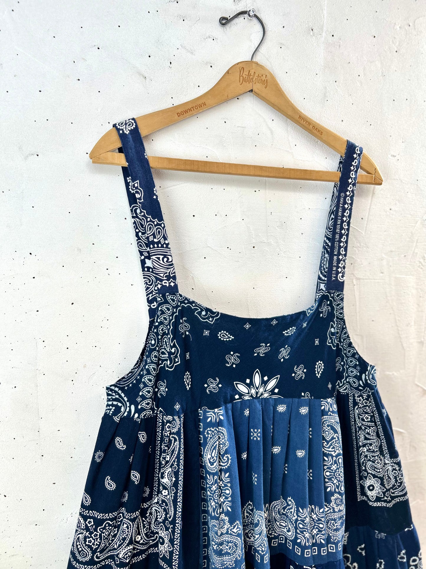 Vintage Bandana Patchwork  Dress 〜Amy Nina〜[G30654]