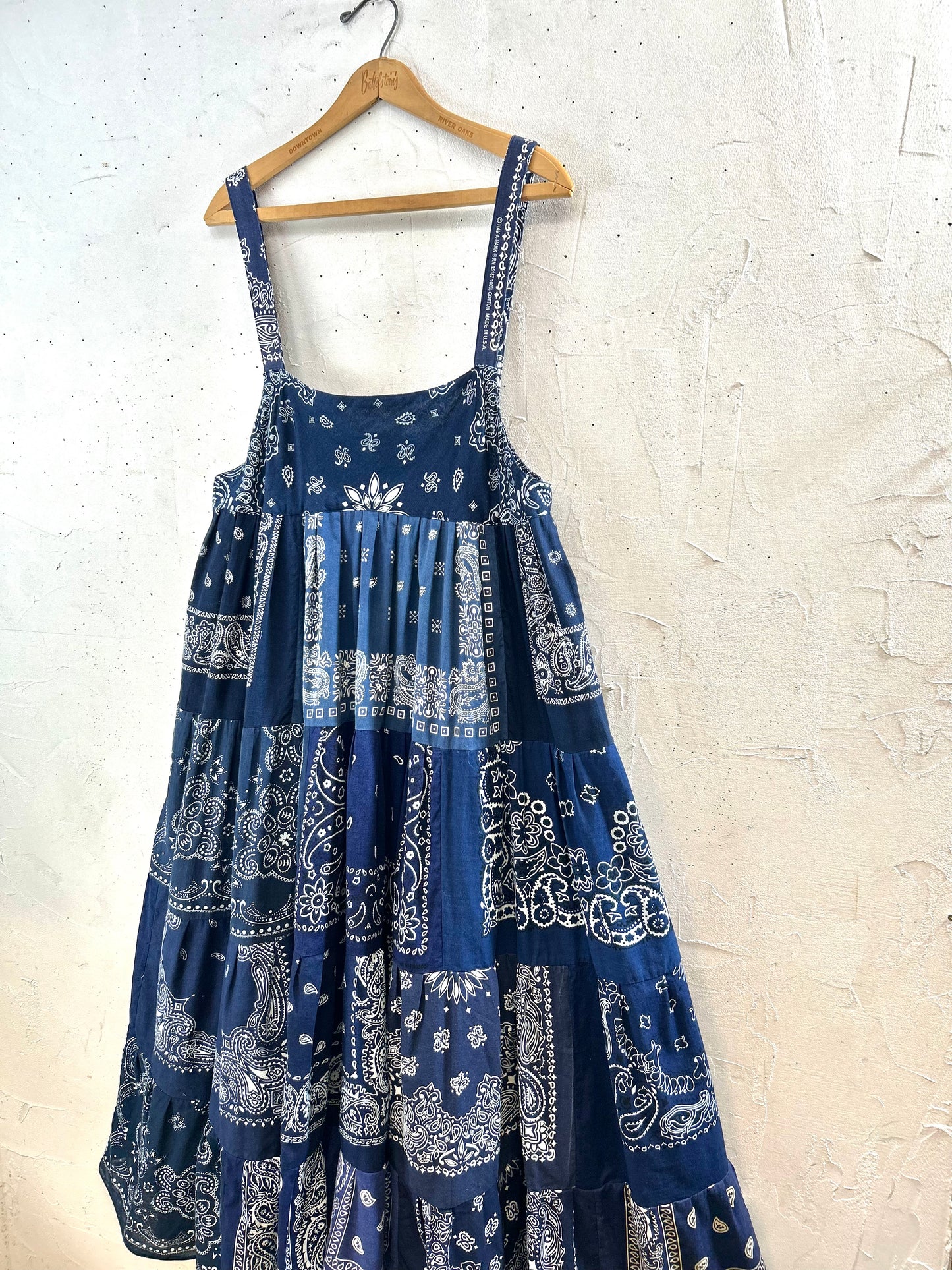Vintage Bandana Patchwork  Dress 〜Amy Nina〜[G30654]