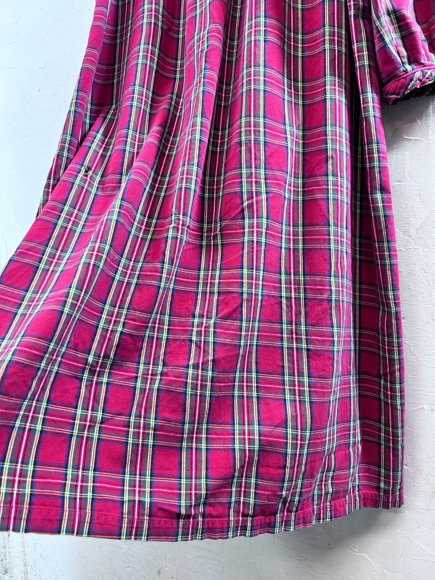 Vintage Plaid Dress 〜L.L.Bean〜 [L29125]