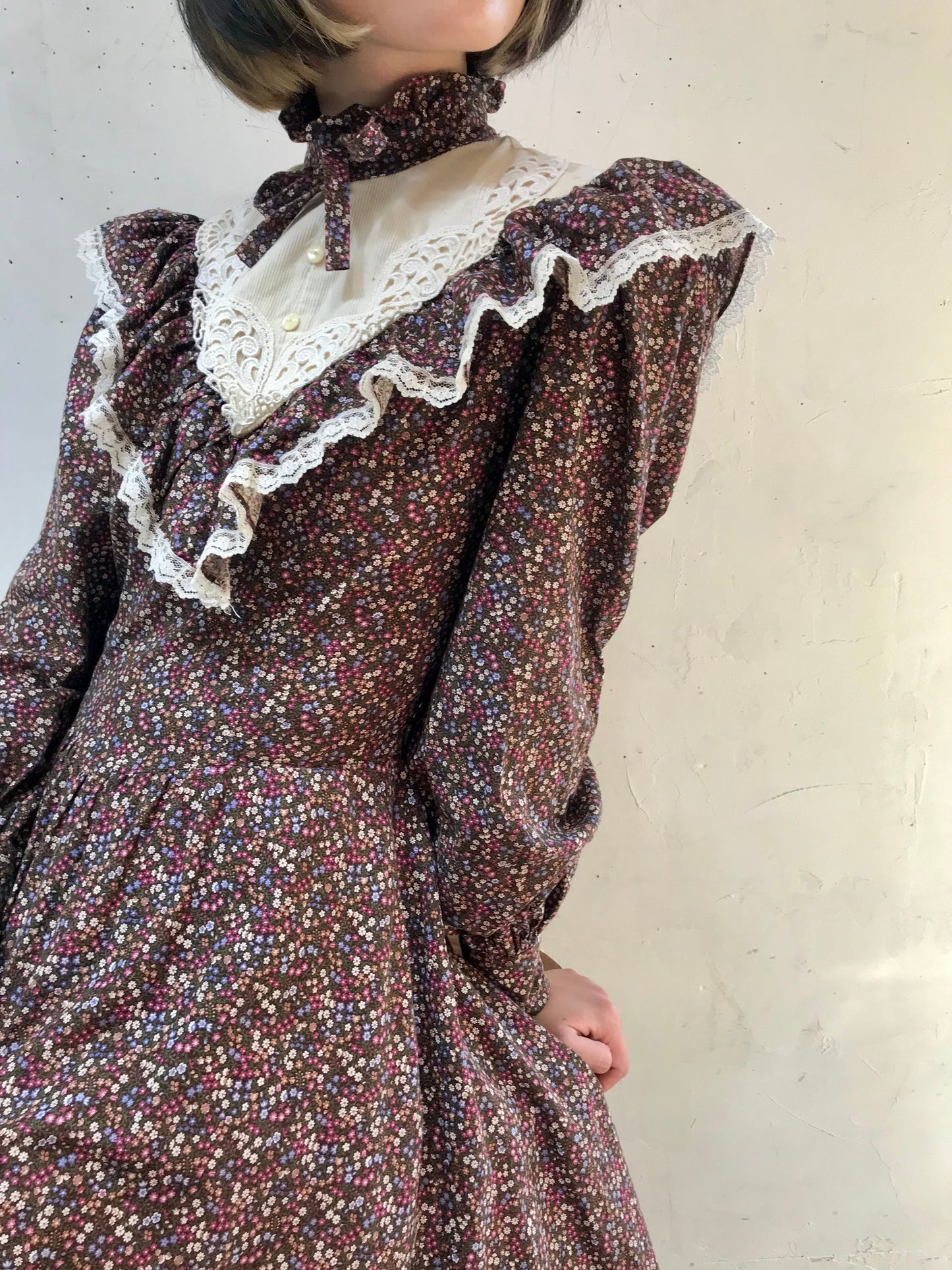 ’70s Vintage Dress〜GUNNE SAX 〜[J25388］