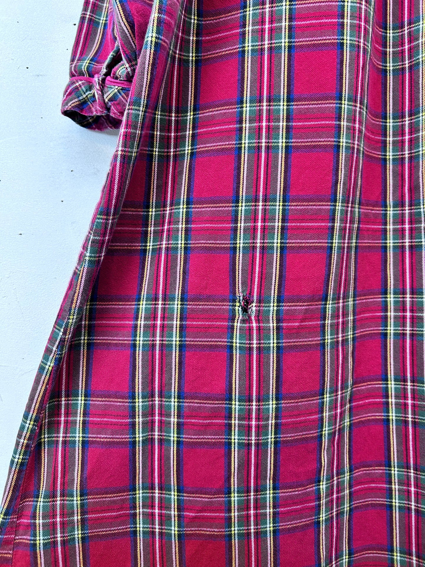 Vintage Plaid Dress 〜L.L.Bean〜 [L29125]