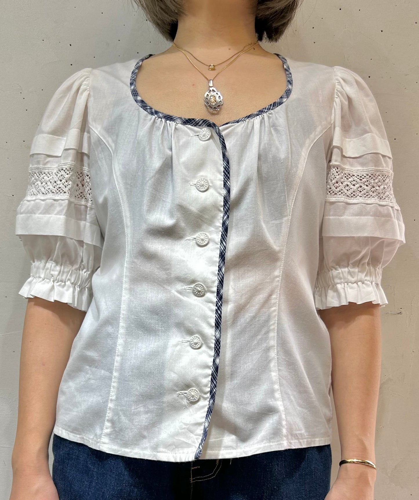 Vintage Tyrol Blouse [D26743］