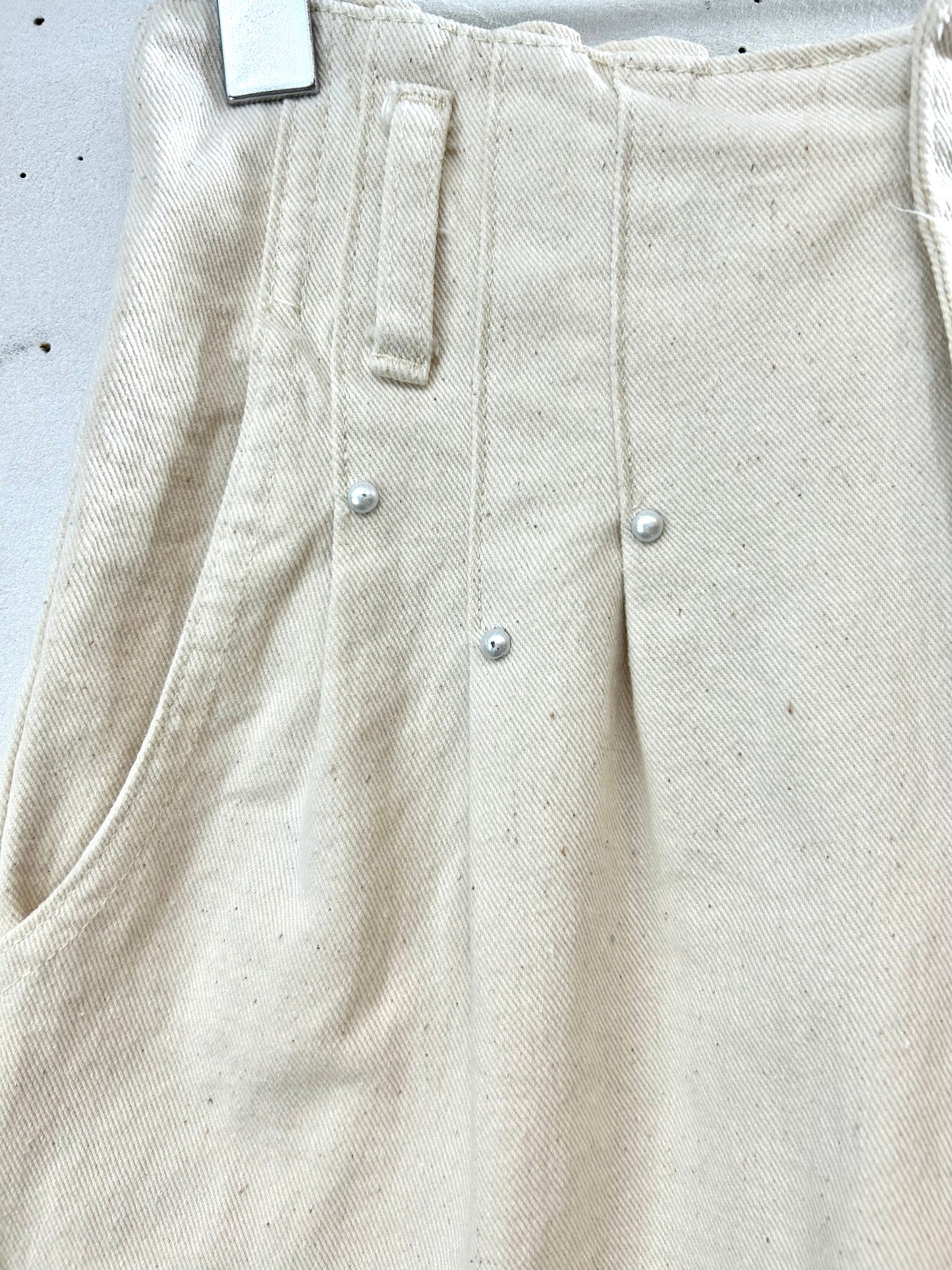 Vintage Cotton Short Pants MADE IN USA [F27579]