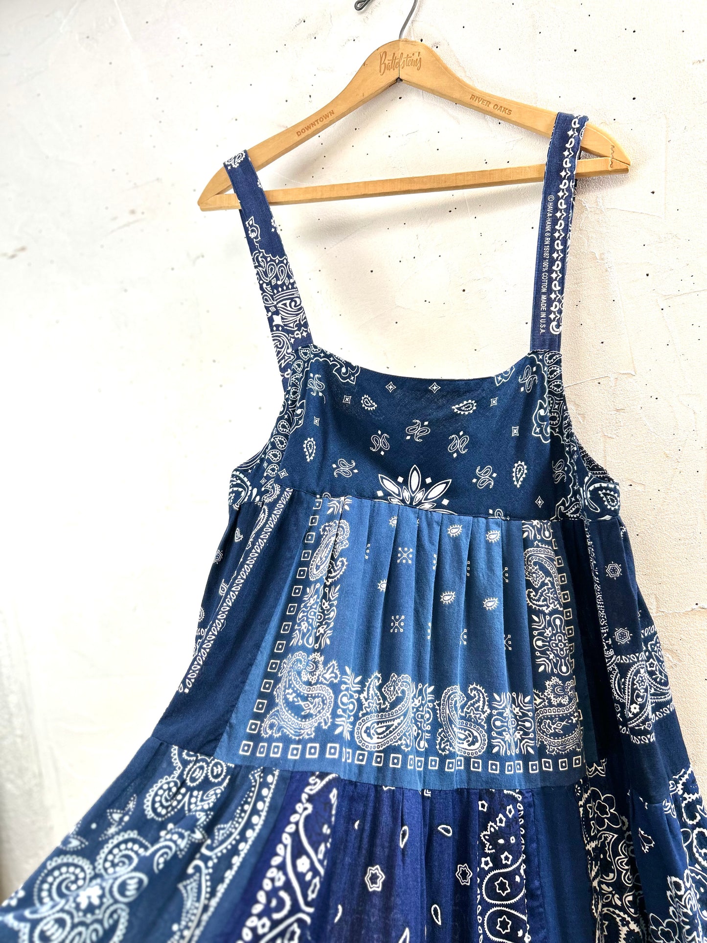 Vintage Bandana Patchwork  Dress 〜Amy Nina〜[G30654]