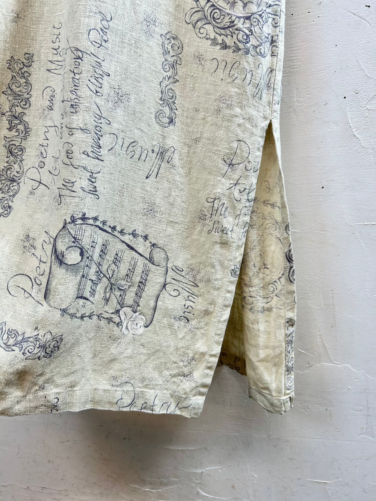 Vintage Linen Dress [B29569]