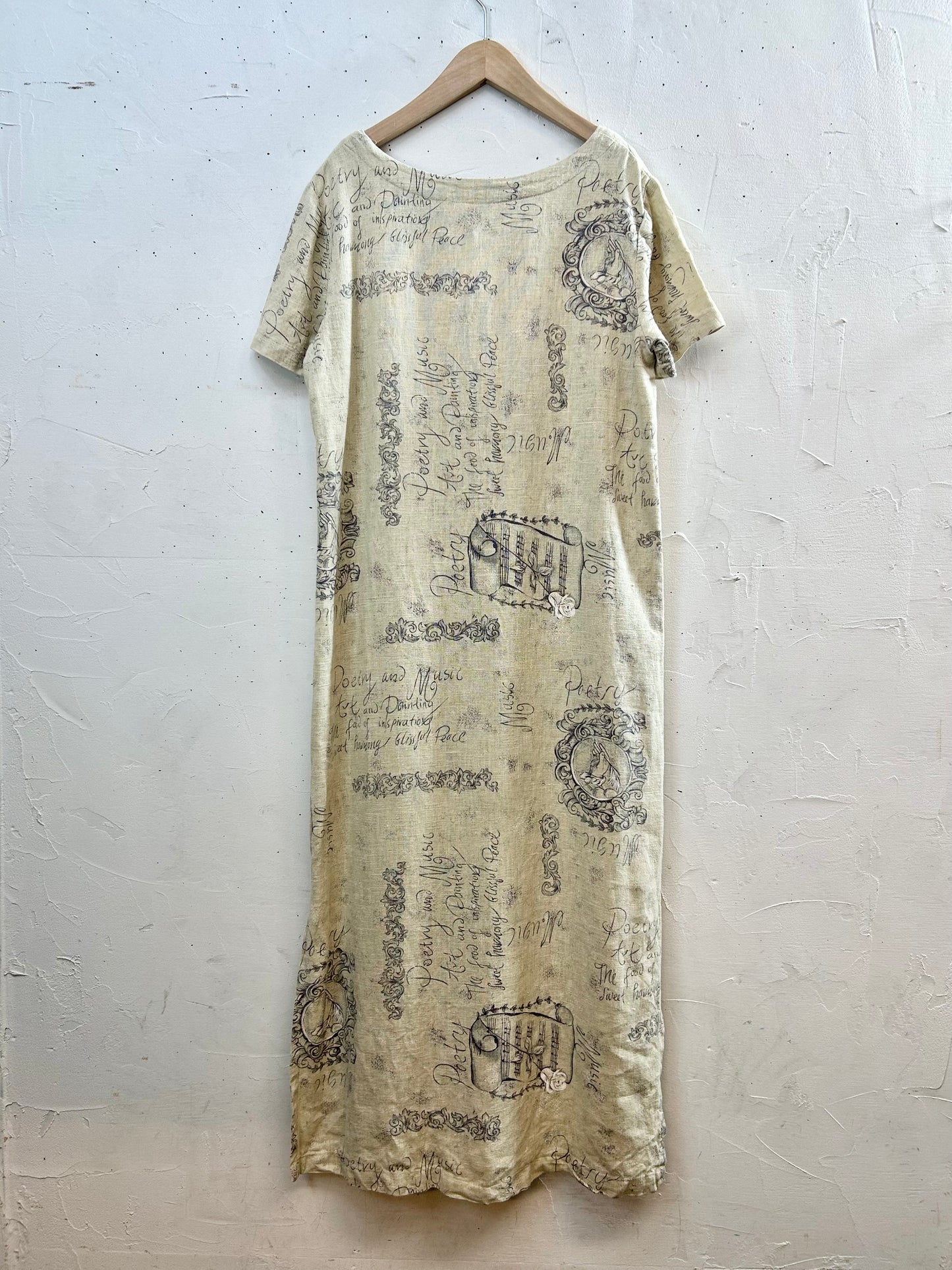 Vintage Linen Dress [B29569]