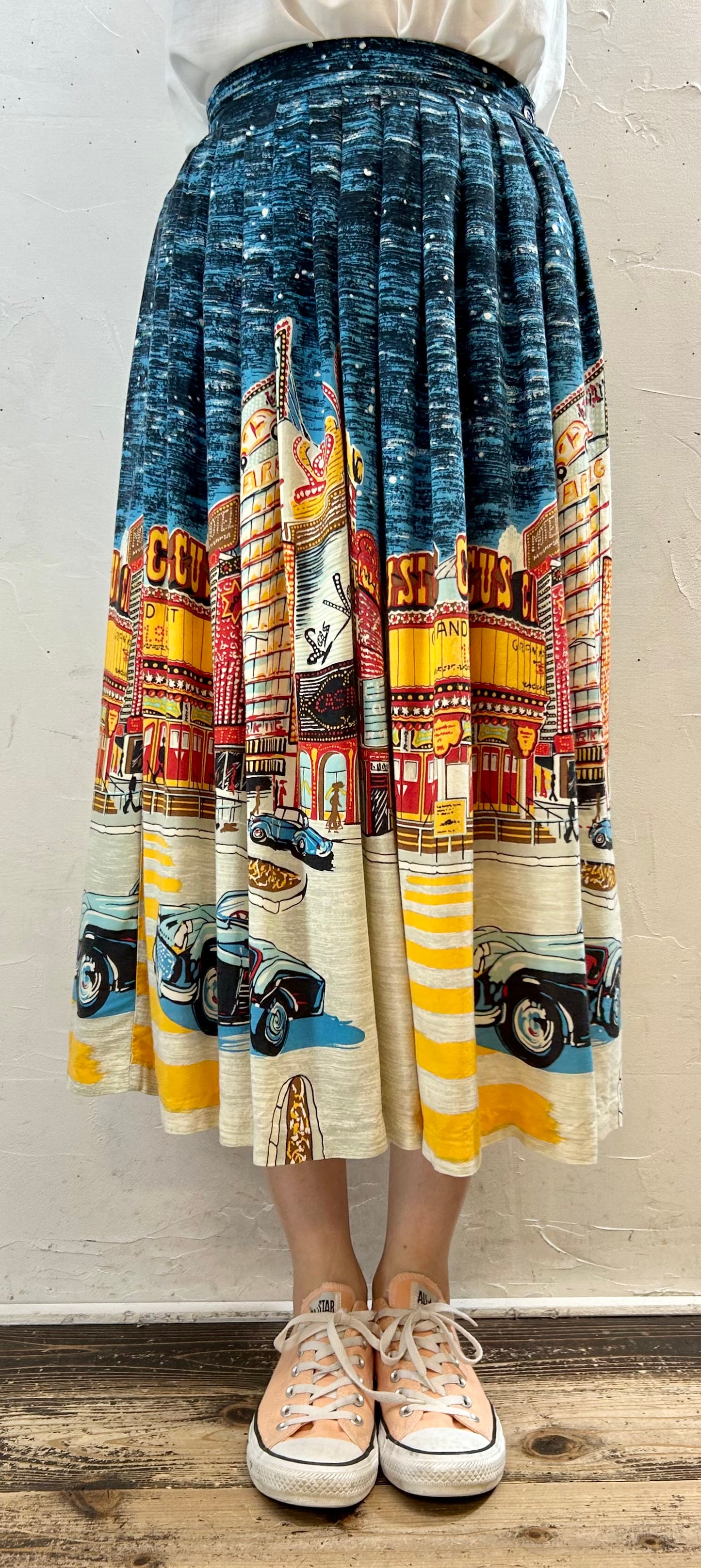 Vintage End Pattern Skirt [H28255]