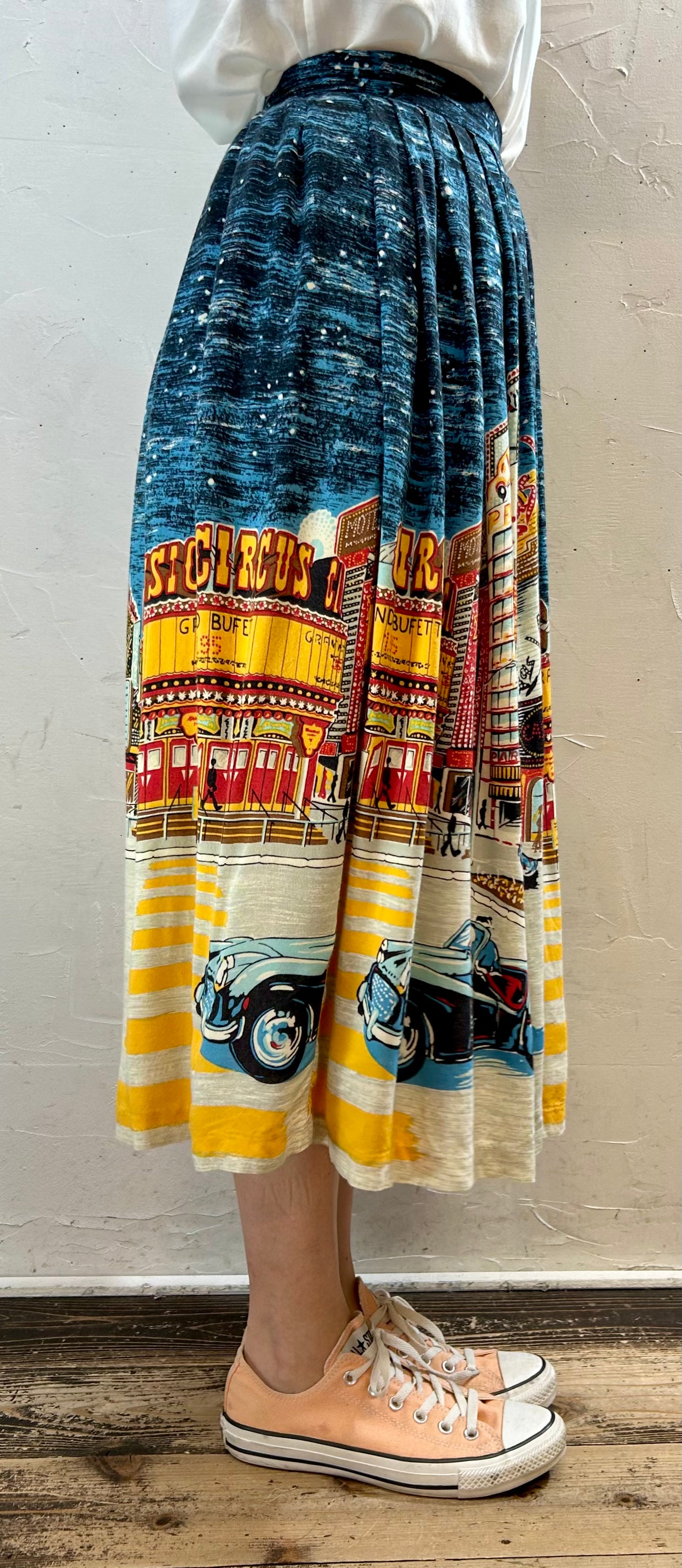 Vintage End Pattern Skirt [H28255]