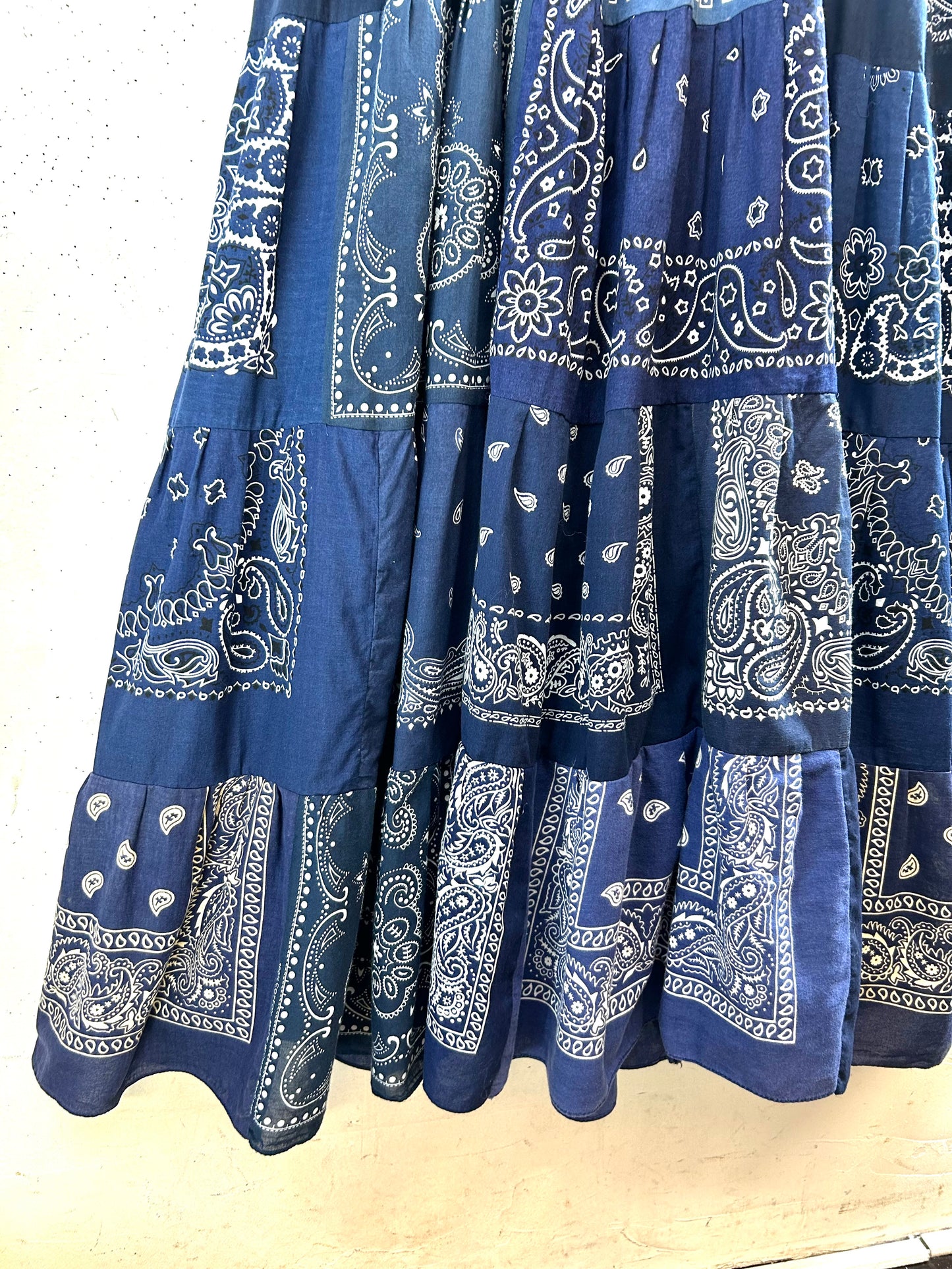 Vintage Bandana Patchwork  Dress 〜Amy Nina〜[G30654]