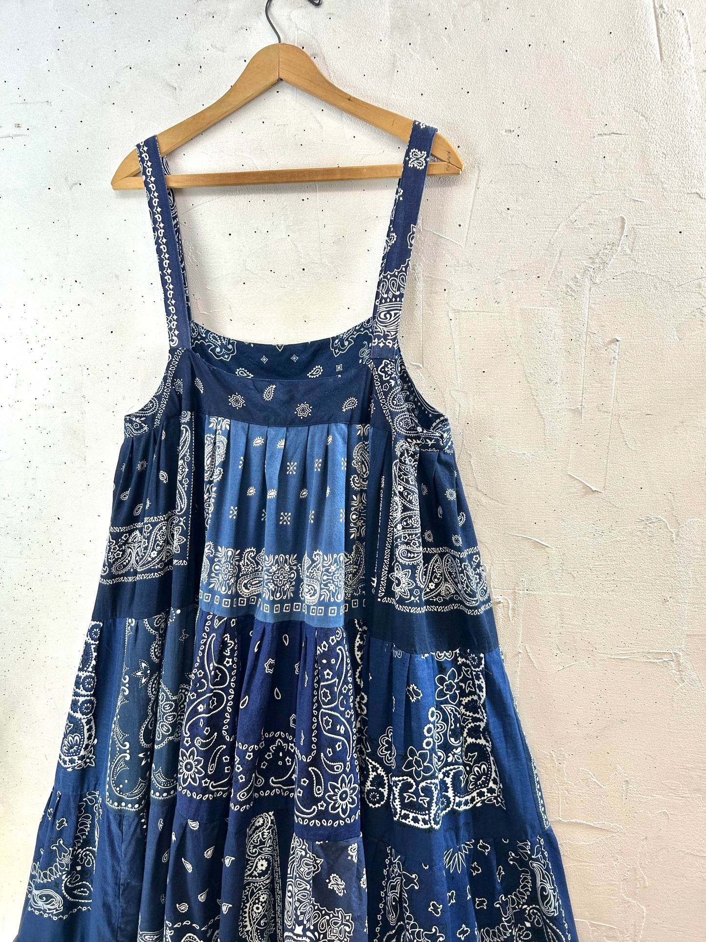 Vintage Bandana Patchwork  Dress 〜Amy Nina〜[G30654]