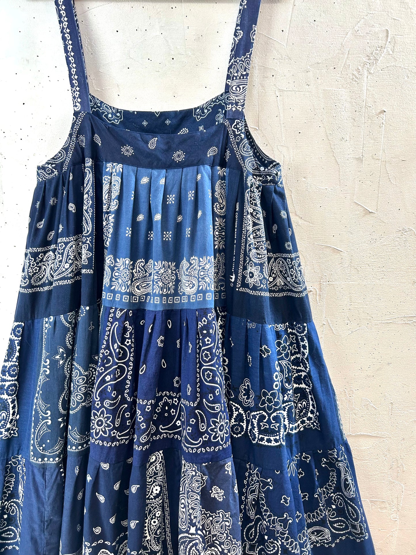 Vintage Bandana Patchwork  Dress 〜Amy Nina〜[G30654]