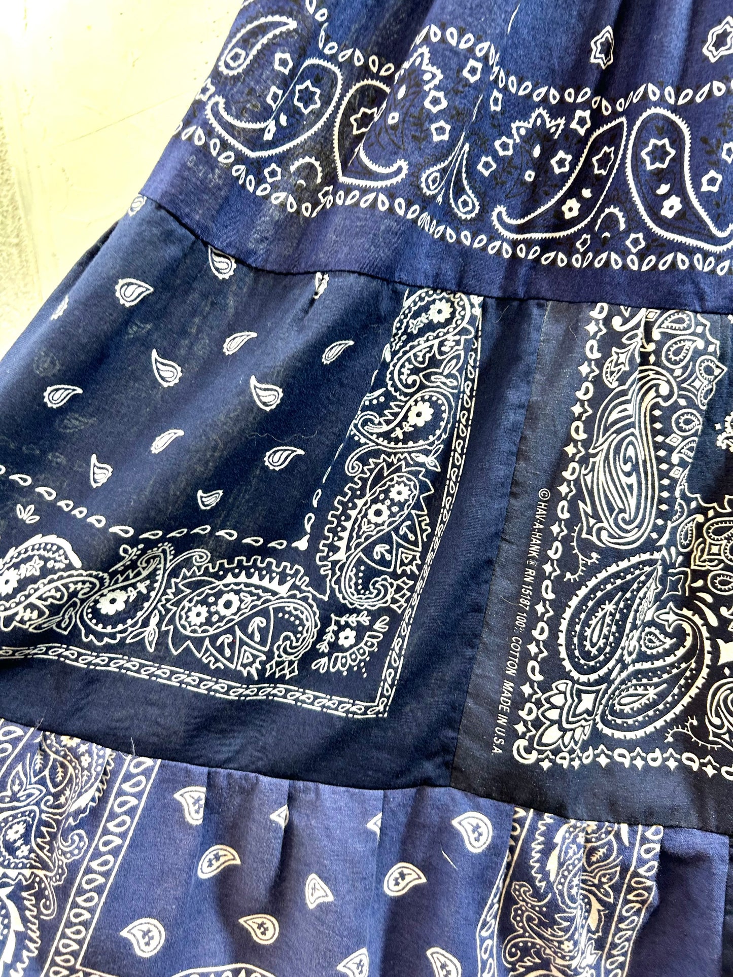 Vintage Bandana Patchwork  Dress 〜Amy Nina〜[G30654]