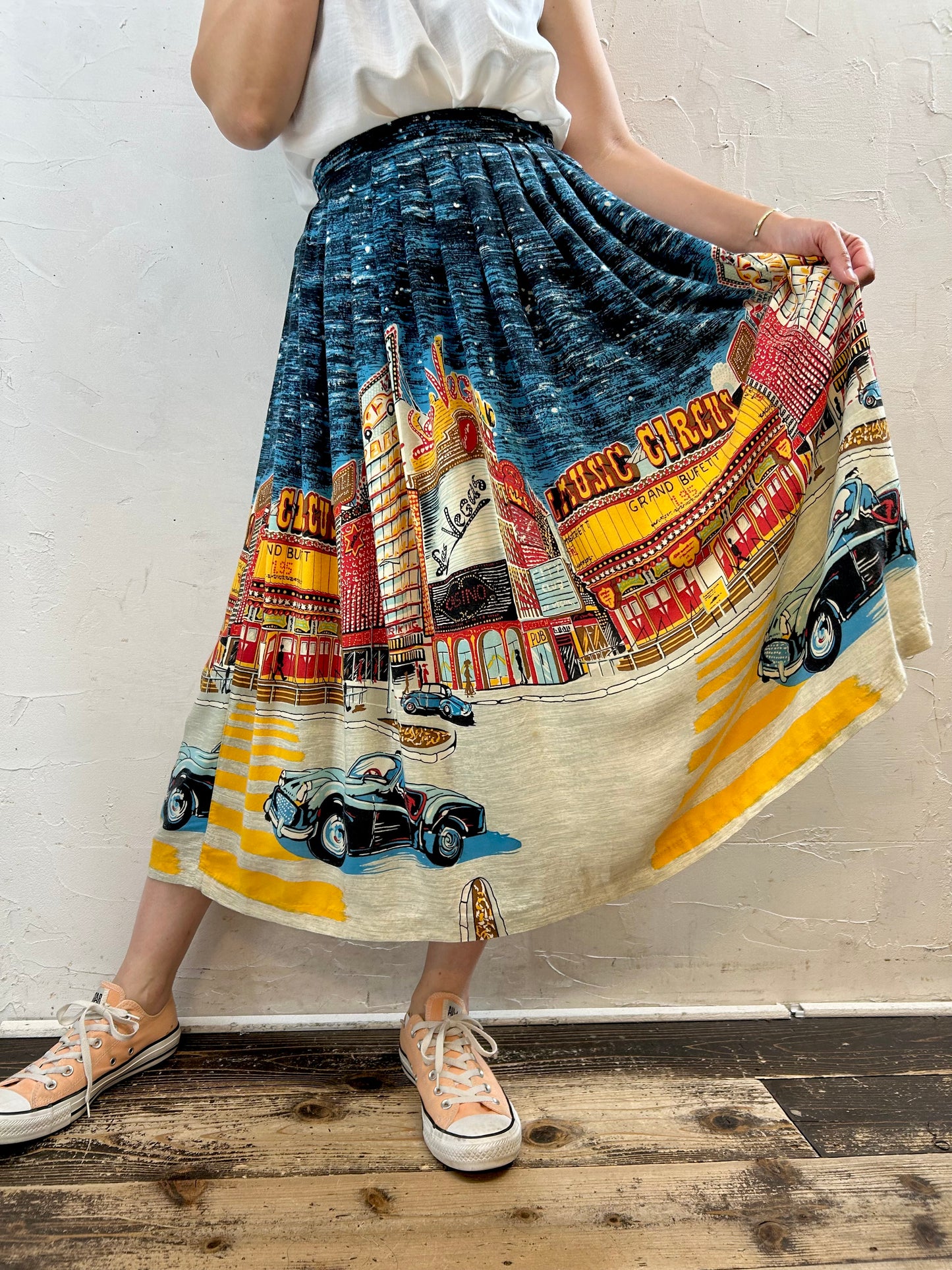 Vintage End Pattern Skirt [H28255]