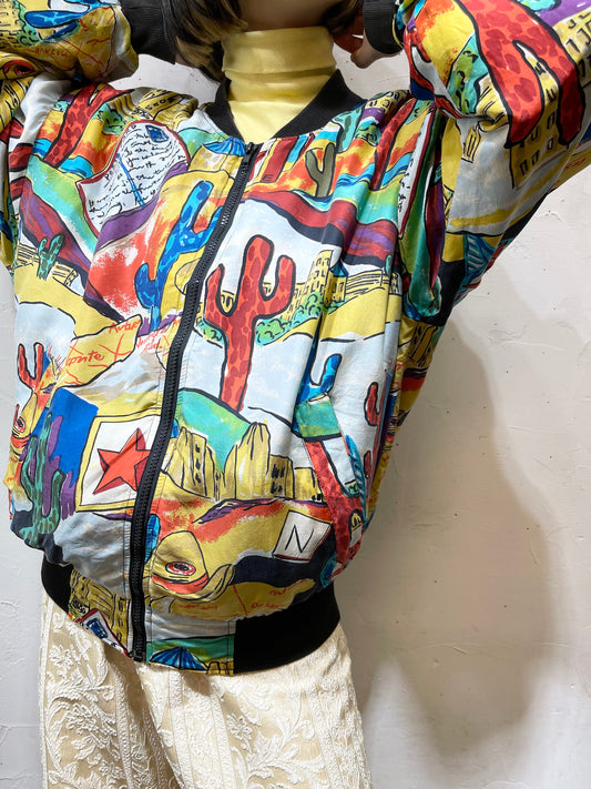 Vintage Silk Jacket [A26032]