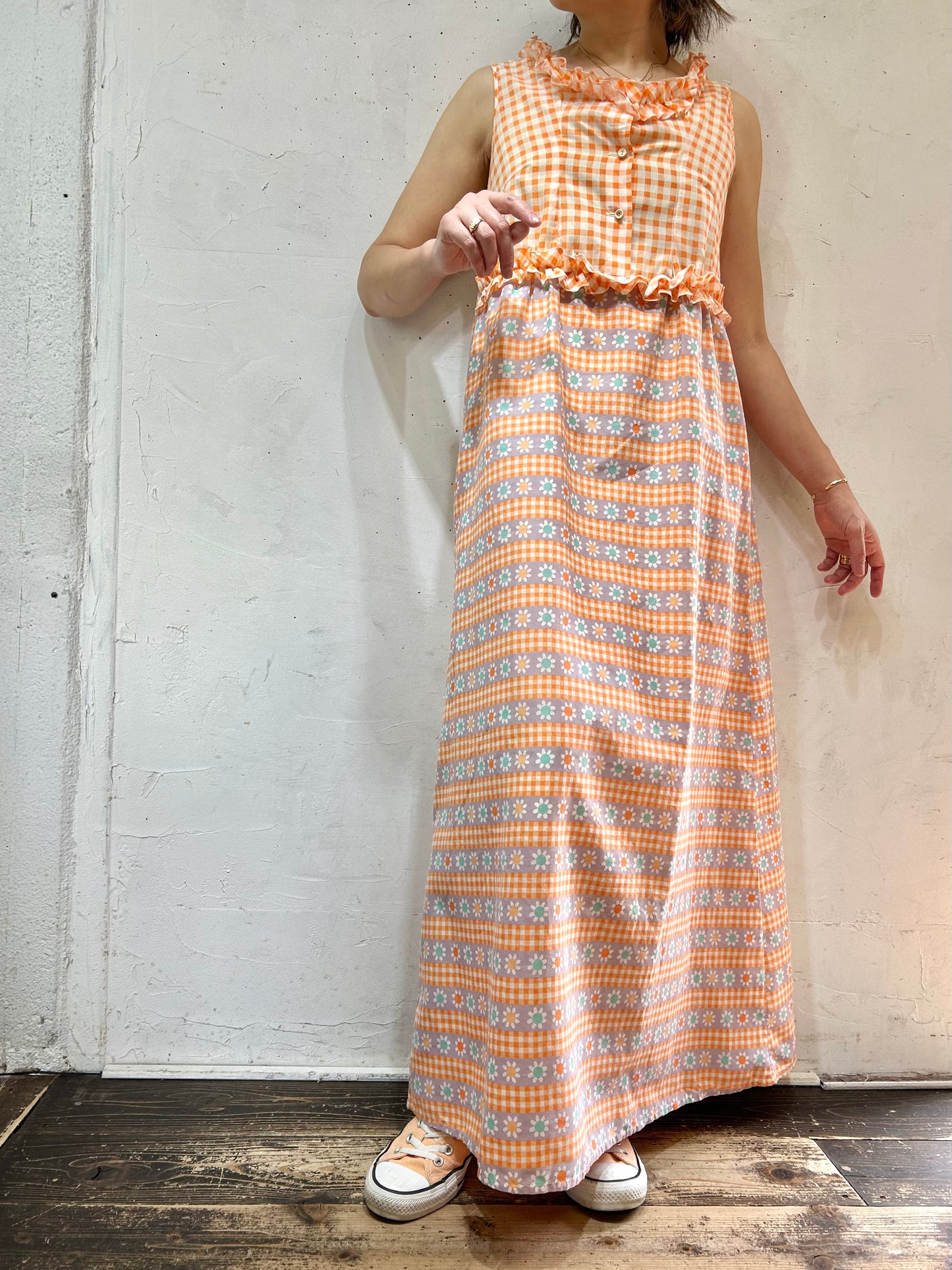 ’70s Vintage Dress [E27160]