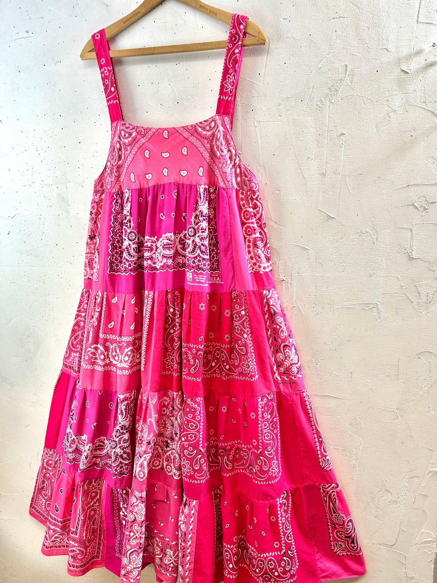 Vintage Bandana Patchwork  Dress 〜Amy Nina〜[G30653]