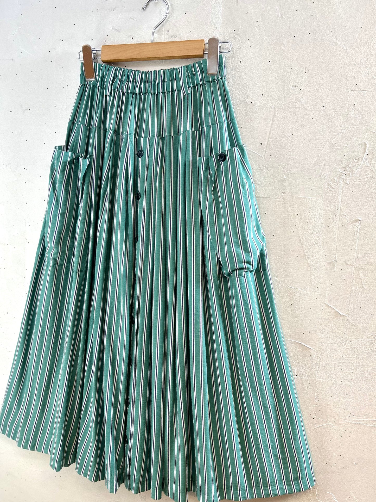 Vintage Stripe Skirt [E30208]