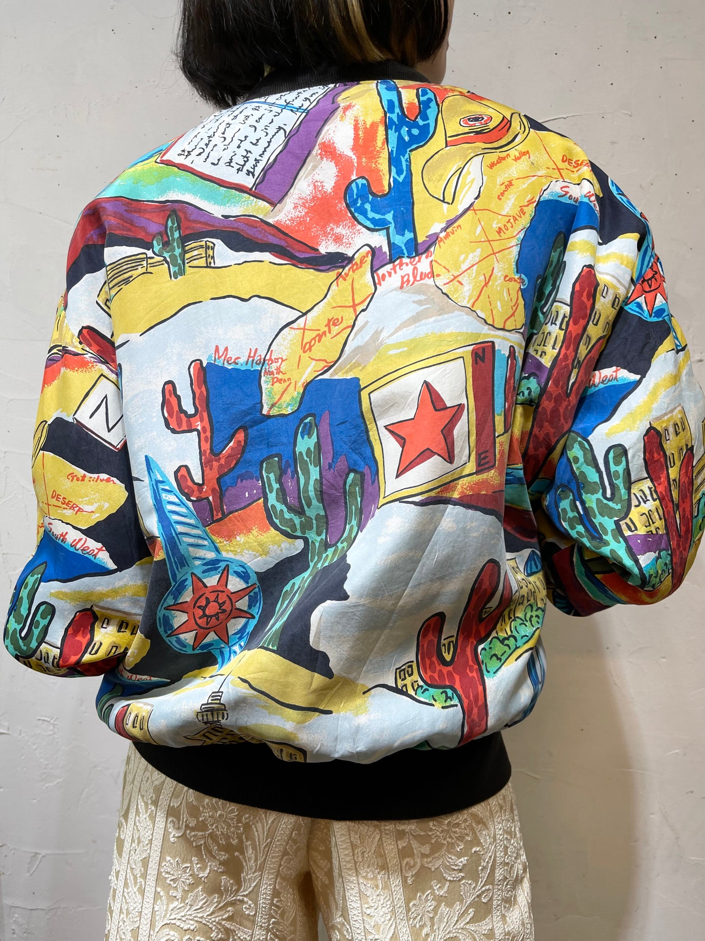 Vintage Silk Jacket [A26032]