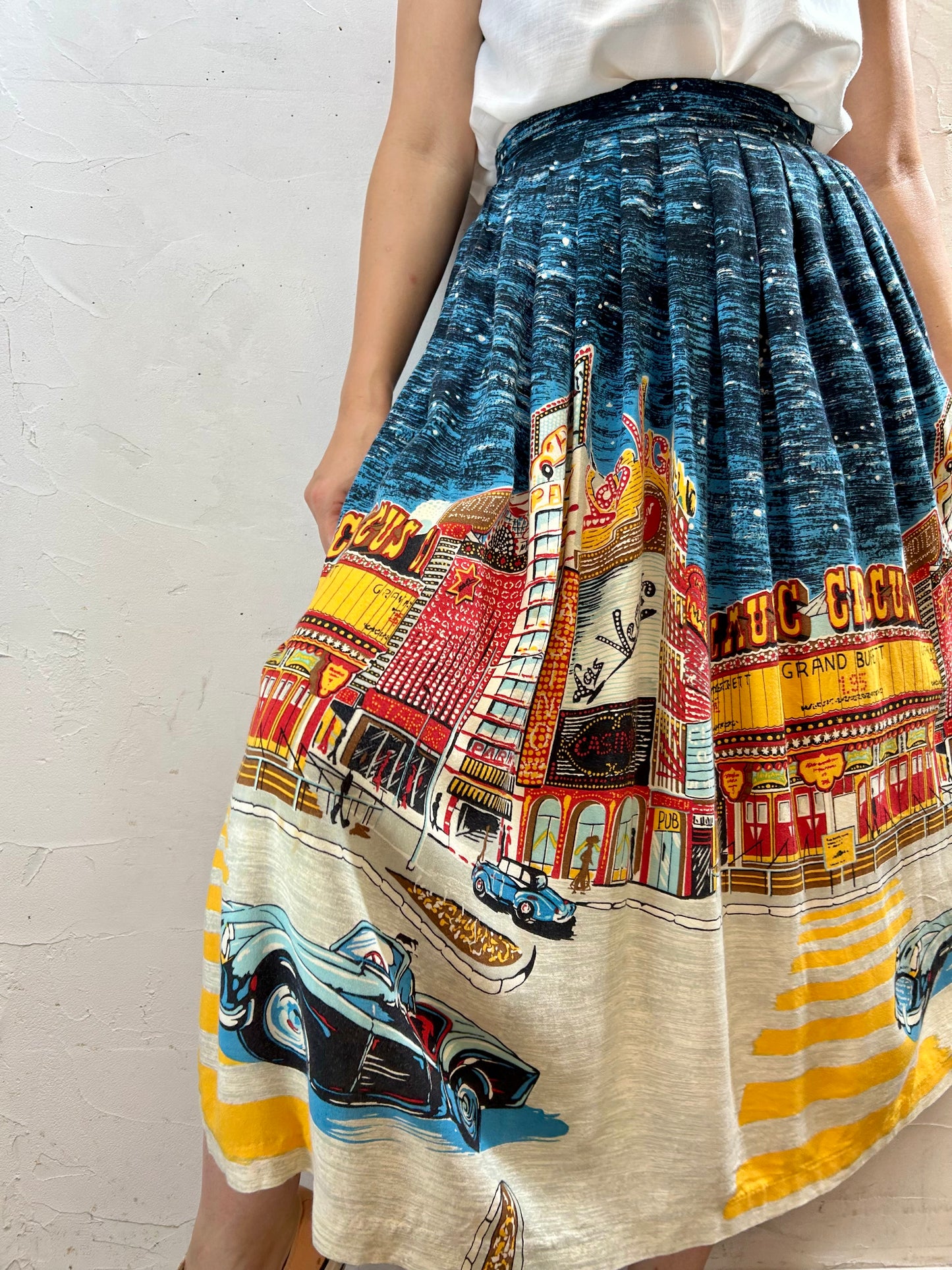 Vintage End Pattern Skirt [H28255]