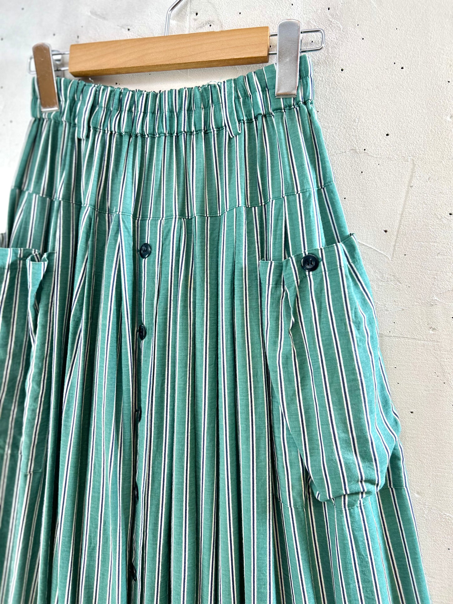 Vintage Stripe Skirt [E30208]