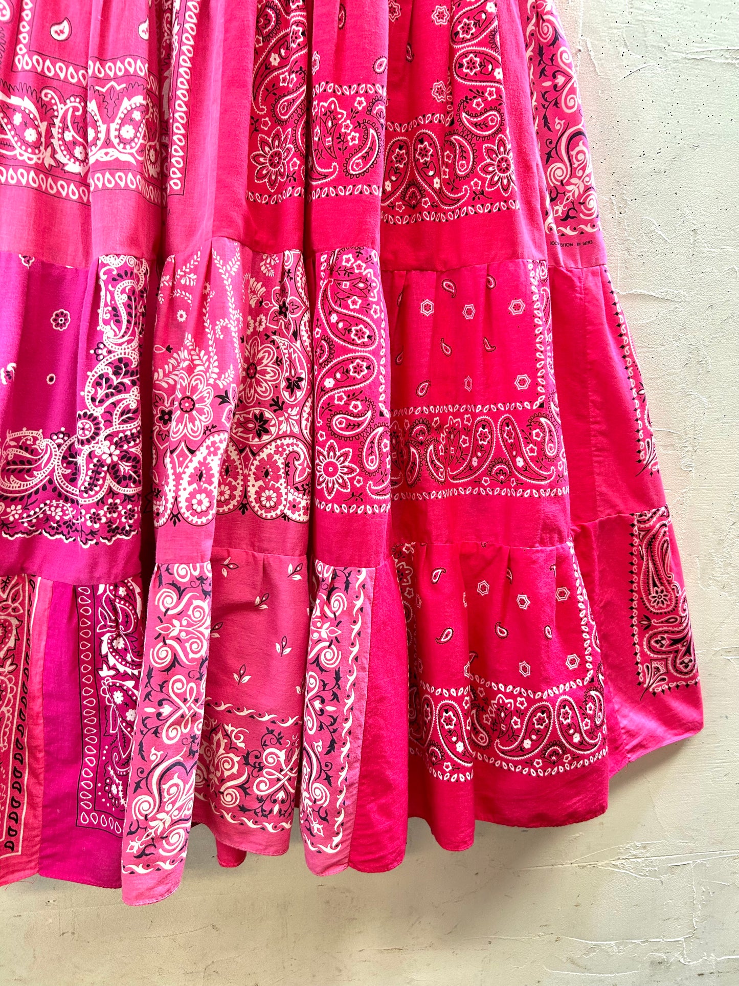 Vintage Bandana Patchwork  Dress 〜Amy Nina〜[G30653]