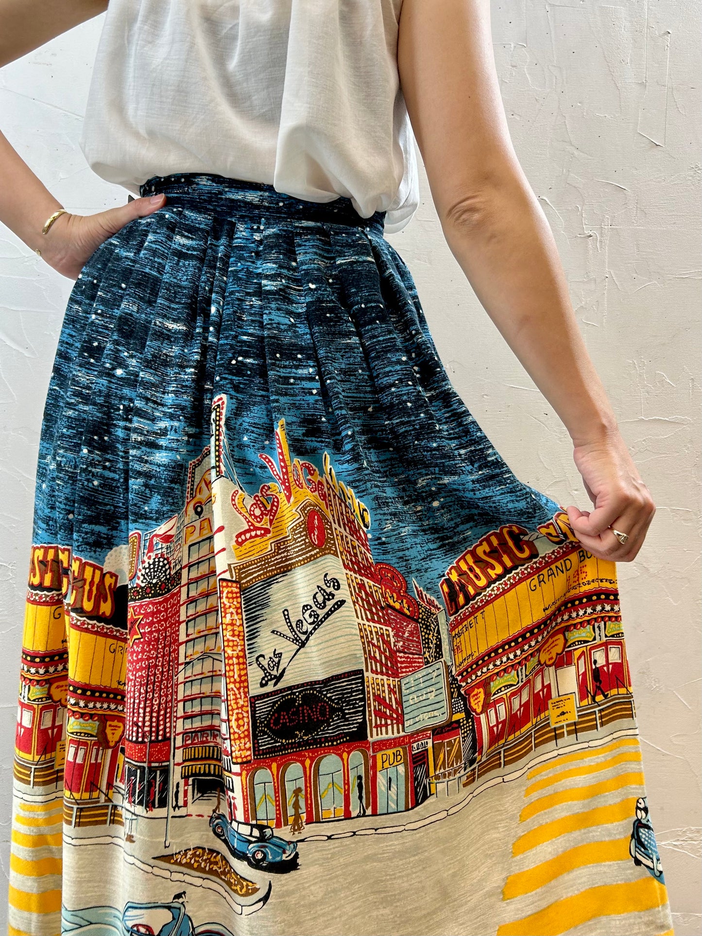 Vintage End Pattern Skirt [H28255]