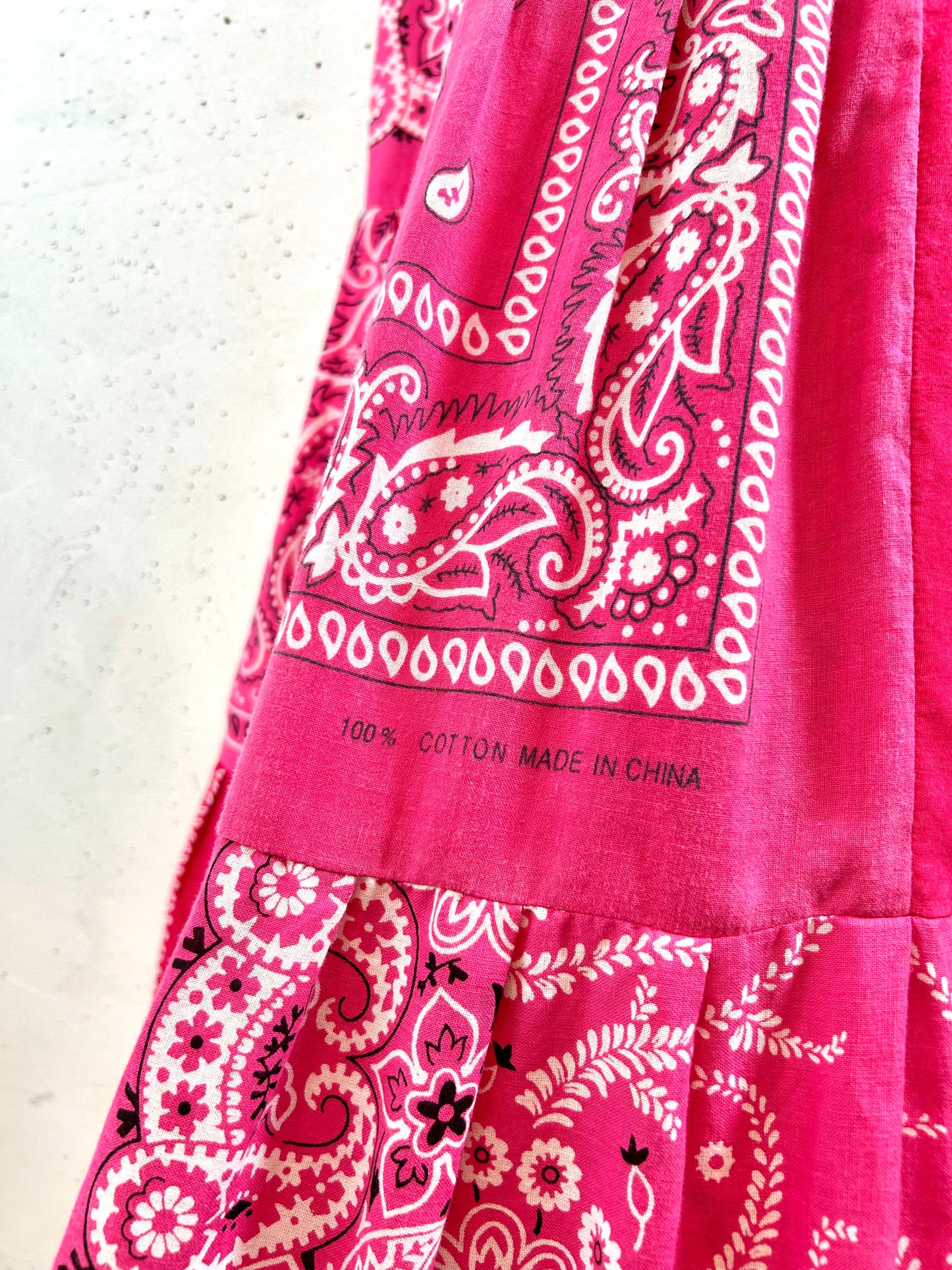 Vintage Bandana Patchwork  Dress 〜Amy Nina〜[G30653]