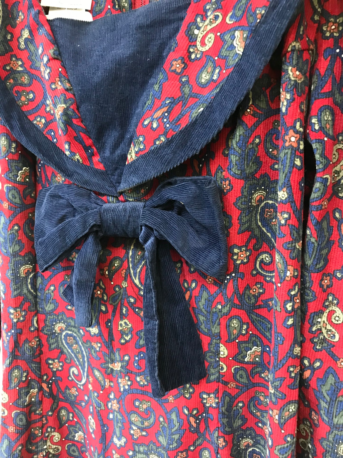 Vintage Sailor Collar Dress MADE IN USA [J25156]
