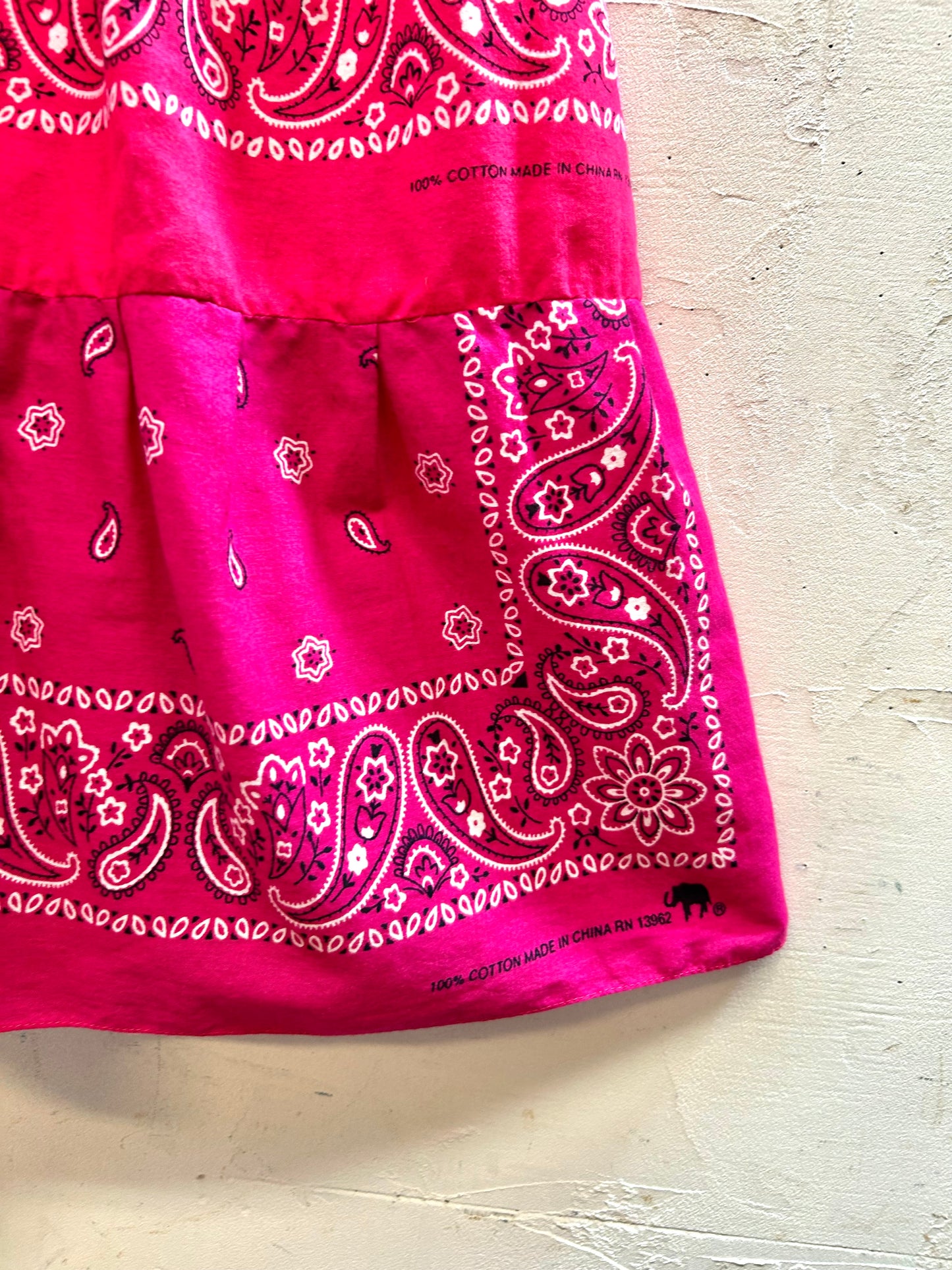 Vintage Bandana Patchwork  Dress 〜Amy Nina〜[G30653]