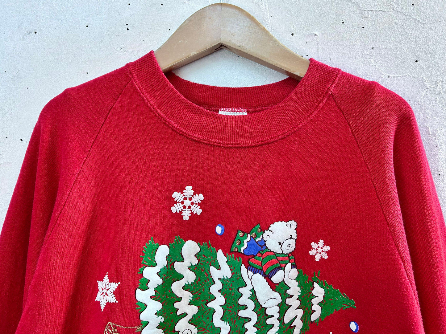 Vintage Xmas Sweat MADE IN USA 〜JERZEES〜  [L29129]